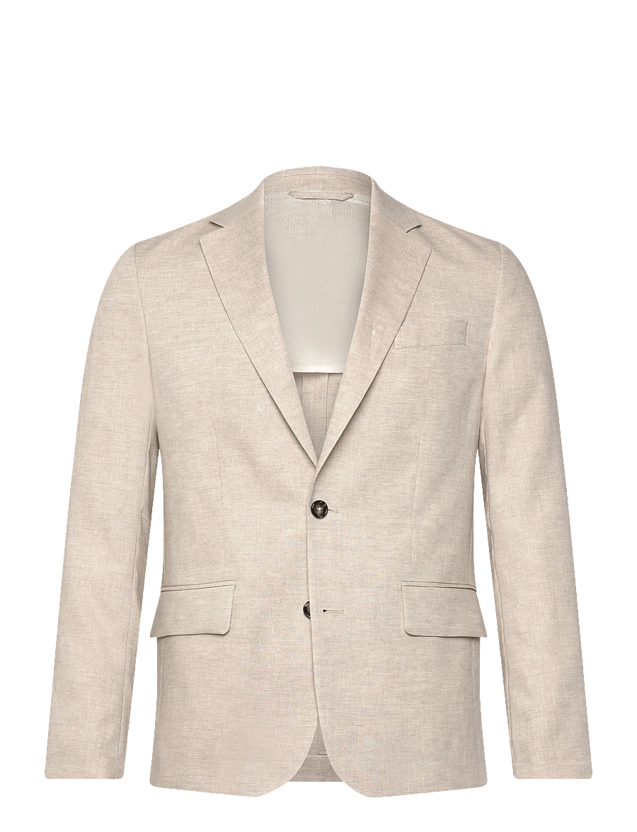 J. Lindeberg - Elton U Super Linen Blazer - einreiher - moonbeam - 1