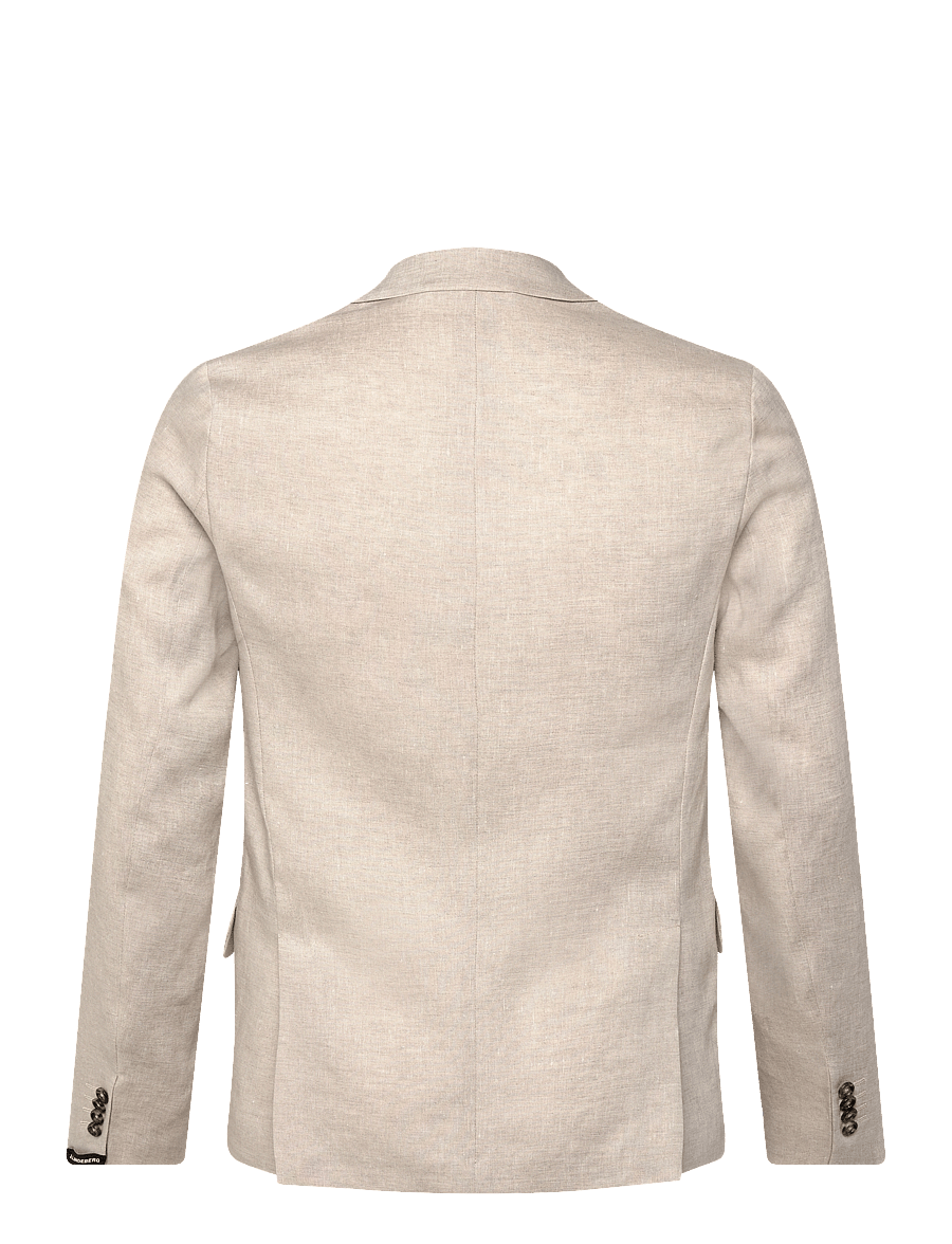 J. Lindeberg - Elton U Super Linen Blazer - einreiher - moonbeam - 2