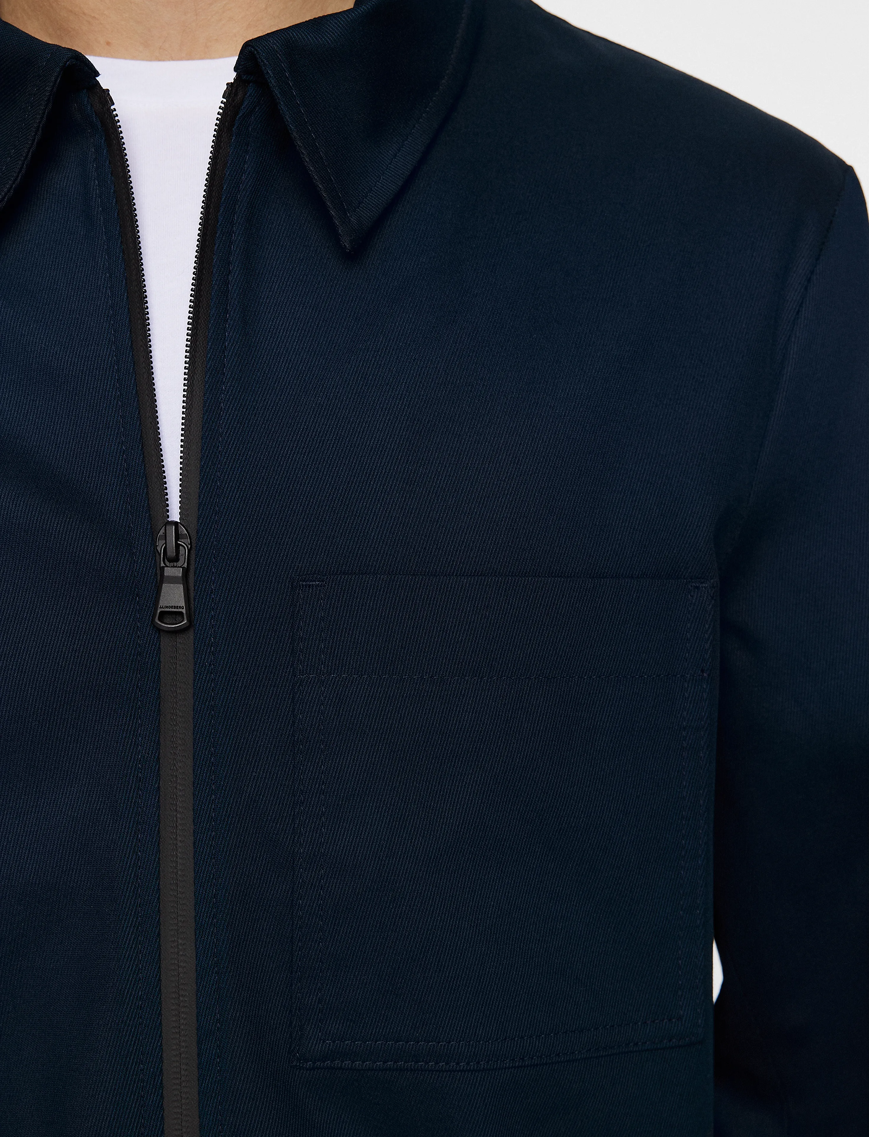 J. Lindeberg Julius Cotton Twill Overshirt overshirts herr – bild 5