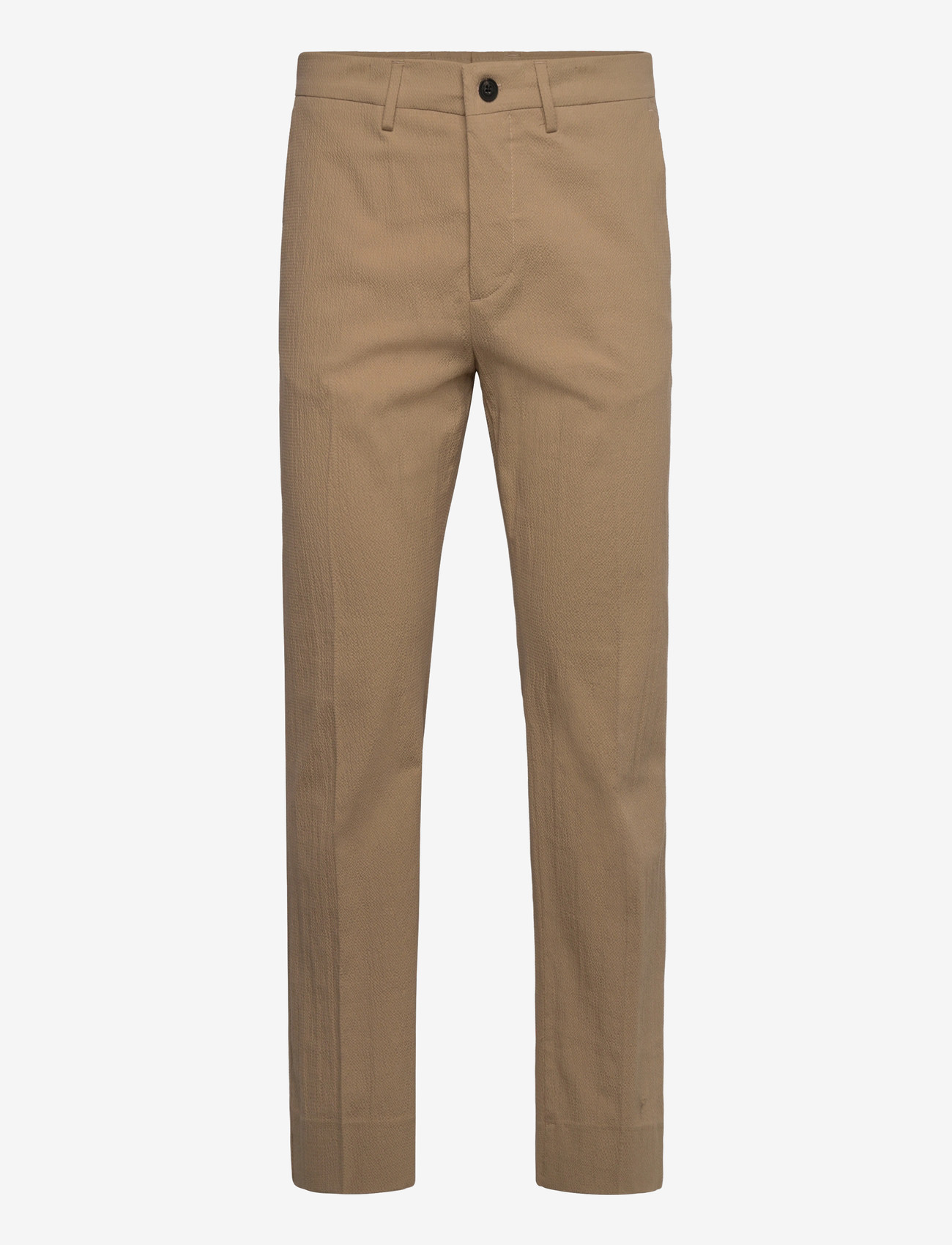 J. Lindeberg - Dropper Seersucker Pants - kostymbyxor - batique khaki - 0