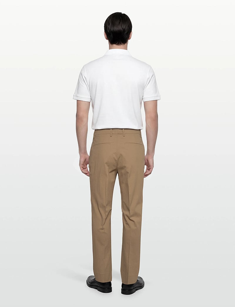 J. Lindeberg - Dropper Seersucker Pants - habitbukser - batique khaki - 4