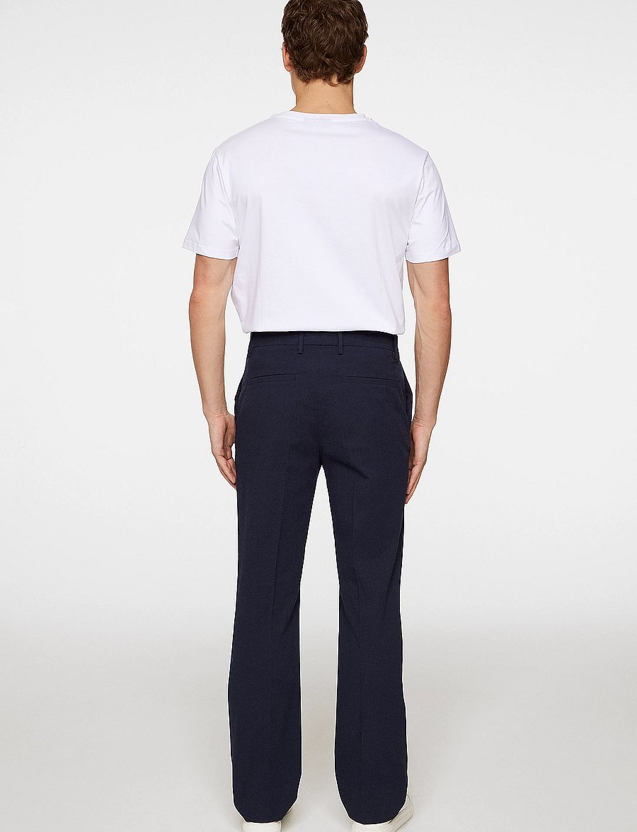 J. Lindeberg - Dropper Seersucker Pants - habitbukser - jl navy - 3