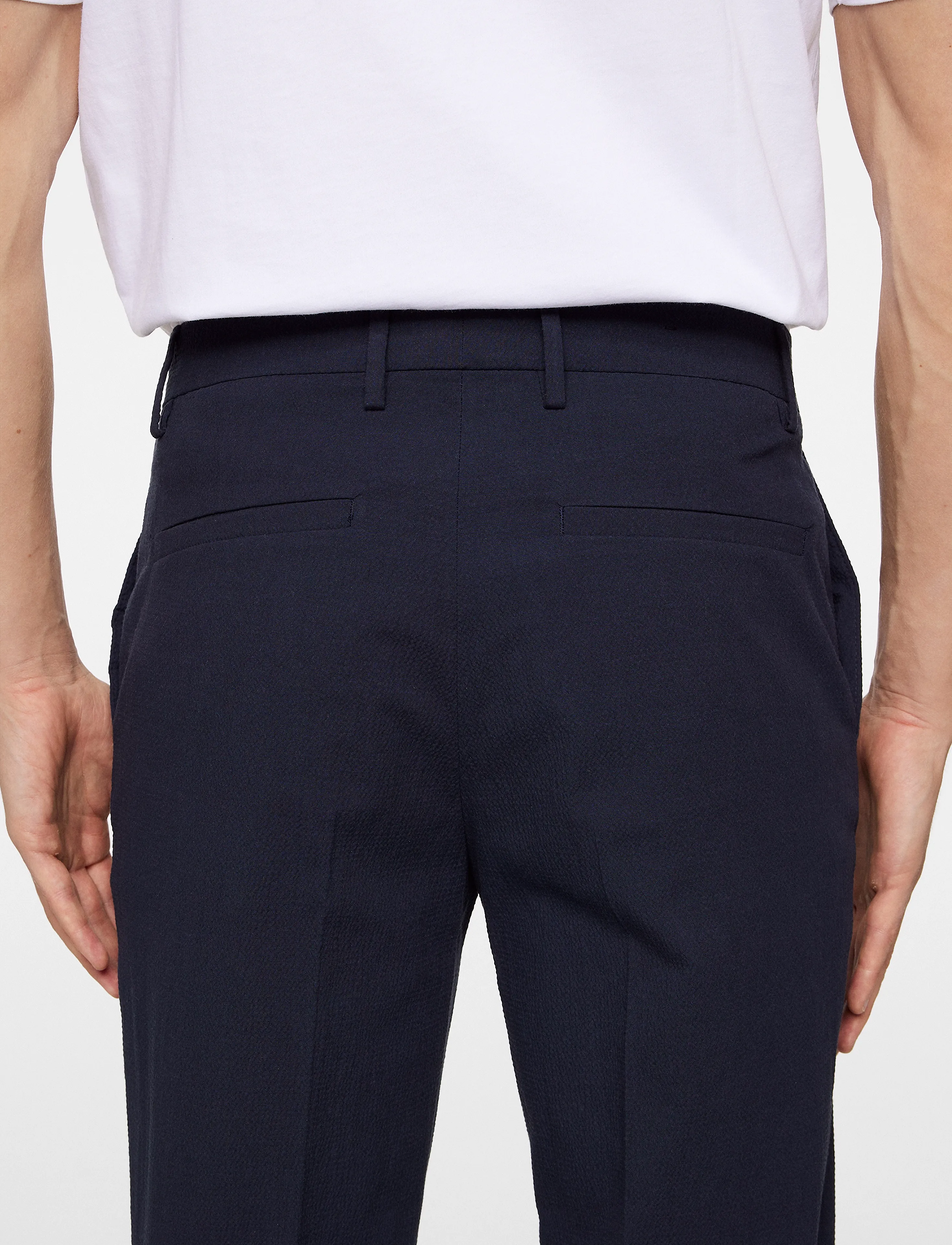 J. Lindeberg Dropper Seersucker Pants casual byxor herr – bild 5