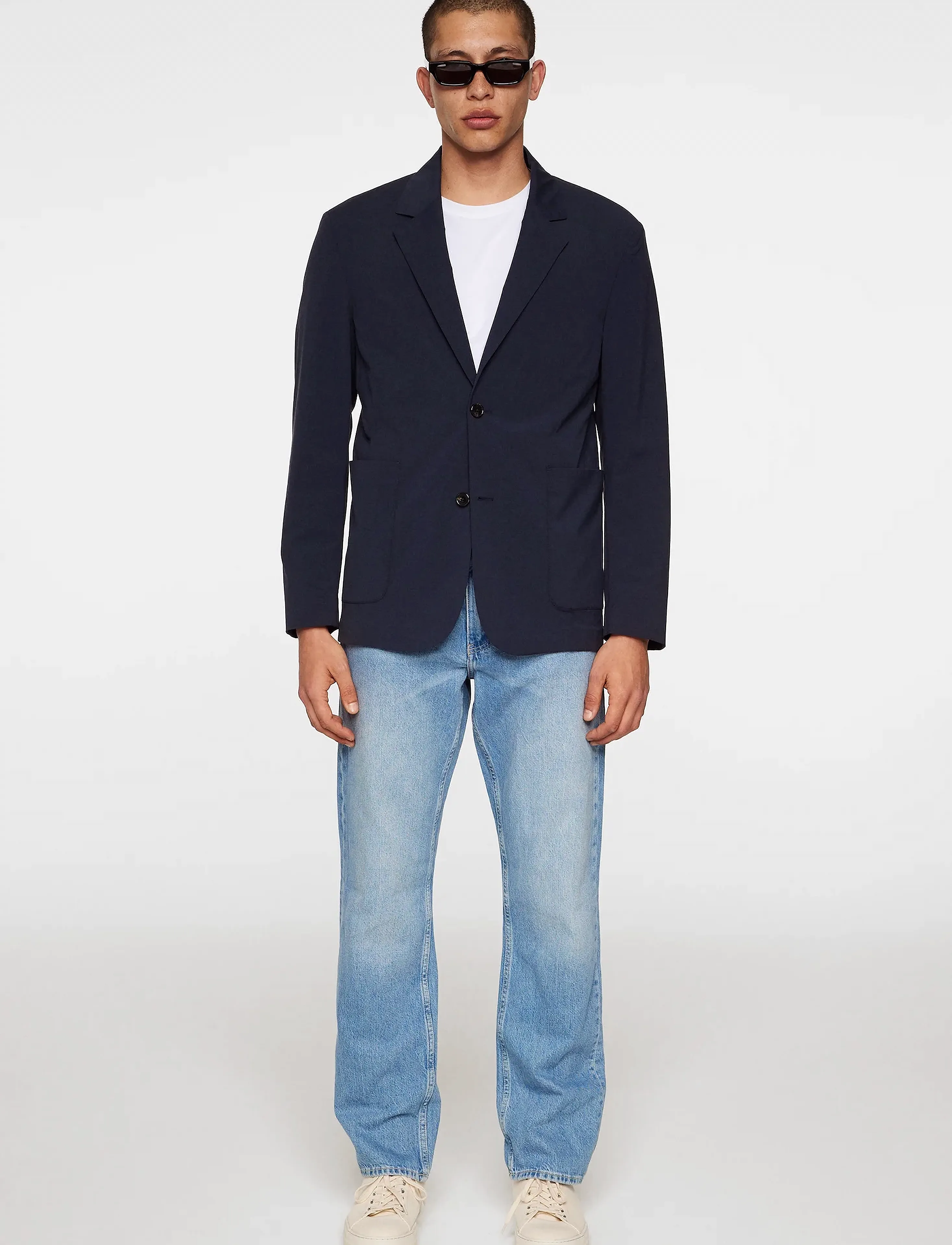 J. Lindeberg - Alban U Summer Stretch Blazer - jl navy - 4