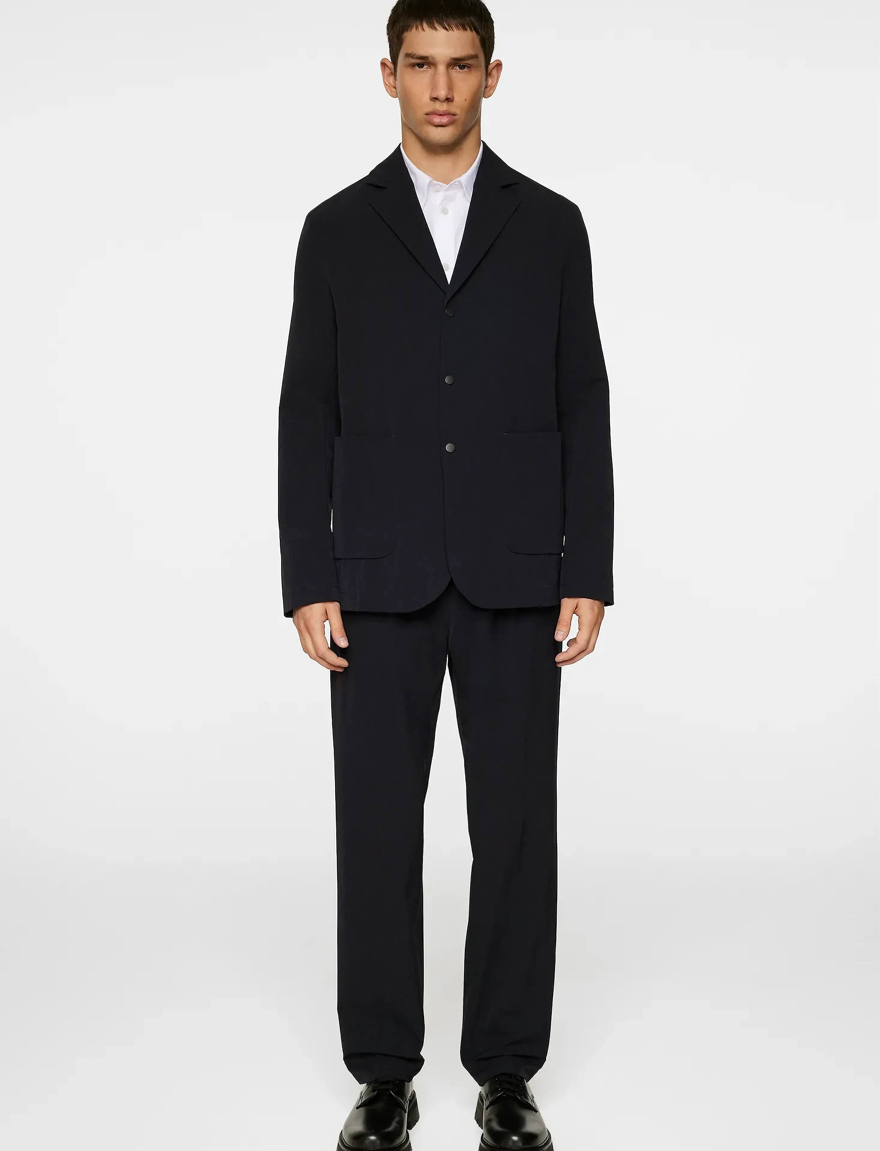 J. Lindeberg - Barry WR Tech Blazer - single breasted blazers - jl navy - 4