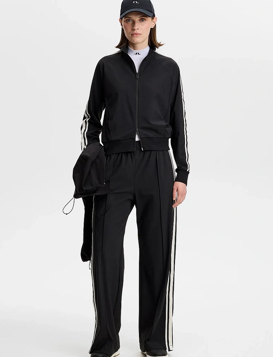 J. Lindeberg - FABIOLA TRACK JACKET - frühlingsjacken - black - 3