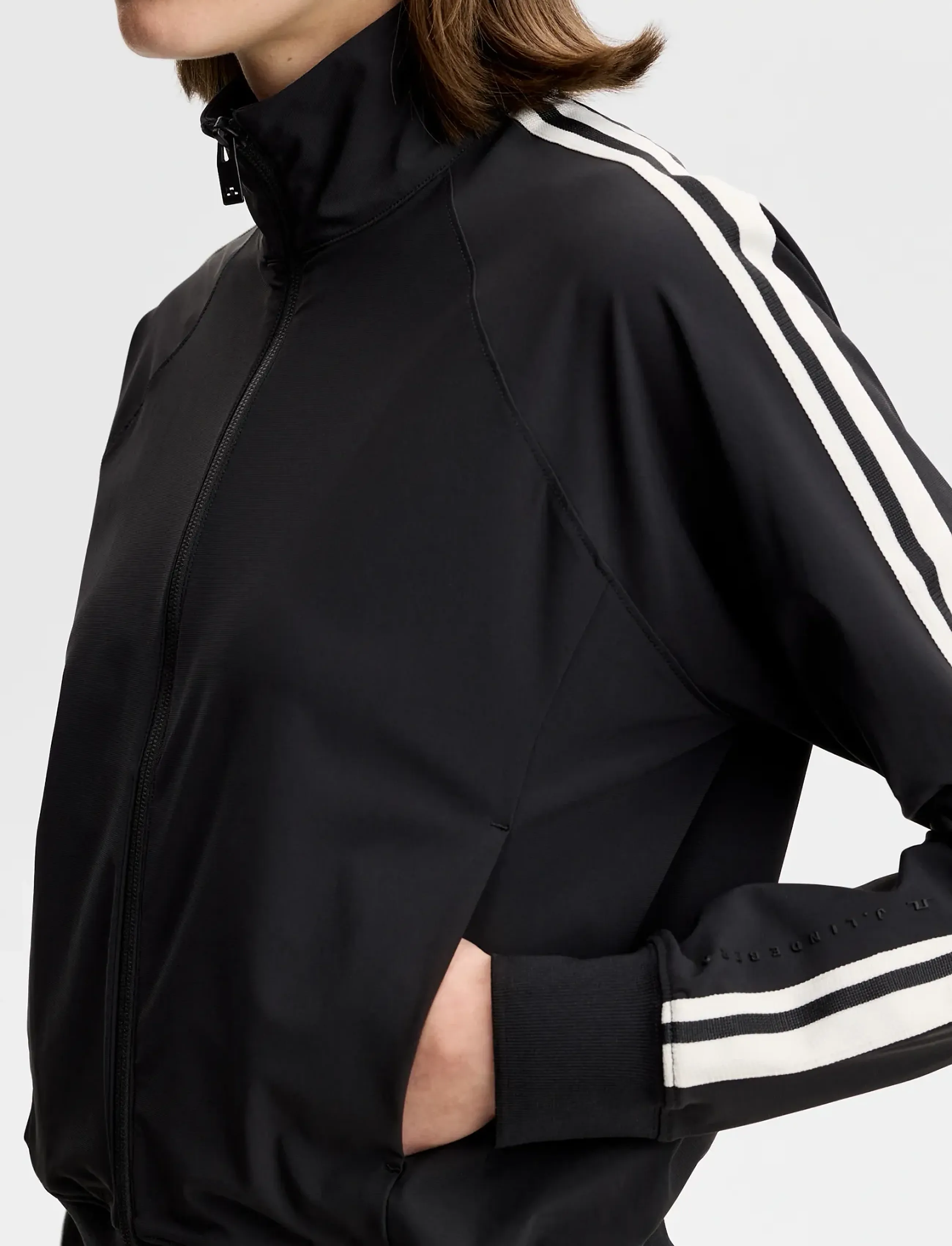 J. Lindeberg - FABIOLA TRACK JACKET - frühlingsjacken - black - 4
