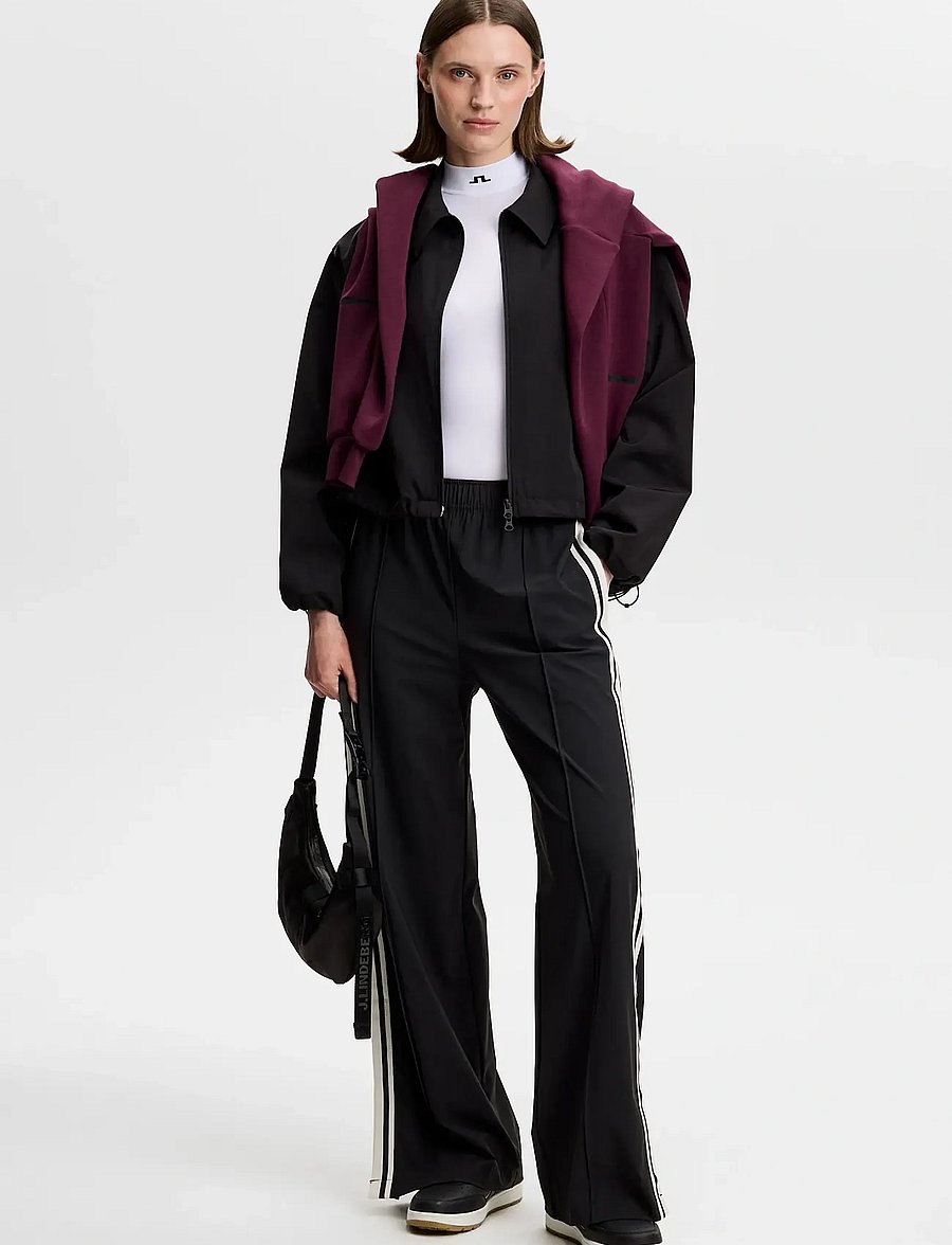 J. Lindeberg - FABIOLA TRACK PANTS - alltags-style - black - 3