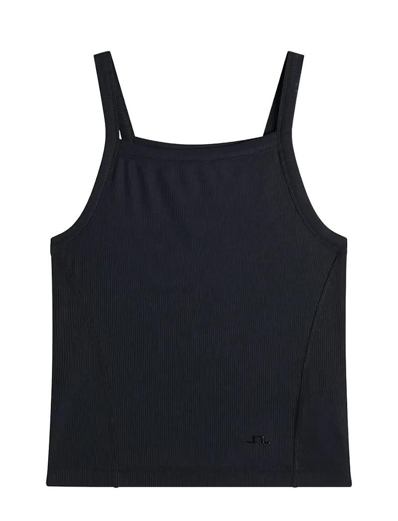 J. Lindeberg - MEIRA RIB TANK TOP - nabapluusid - black - 1