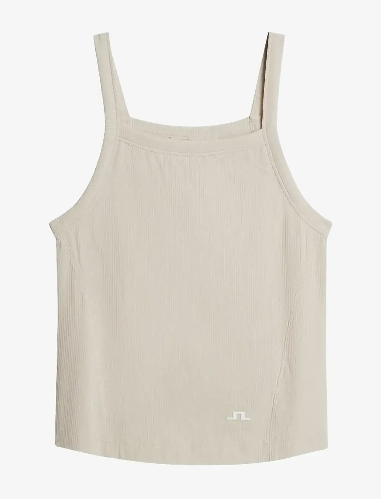 J. Lindeberg - MEIRA RIB TANK TOP - crop tops - moonbeam - 1