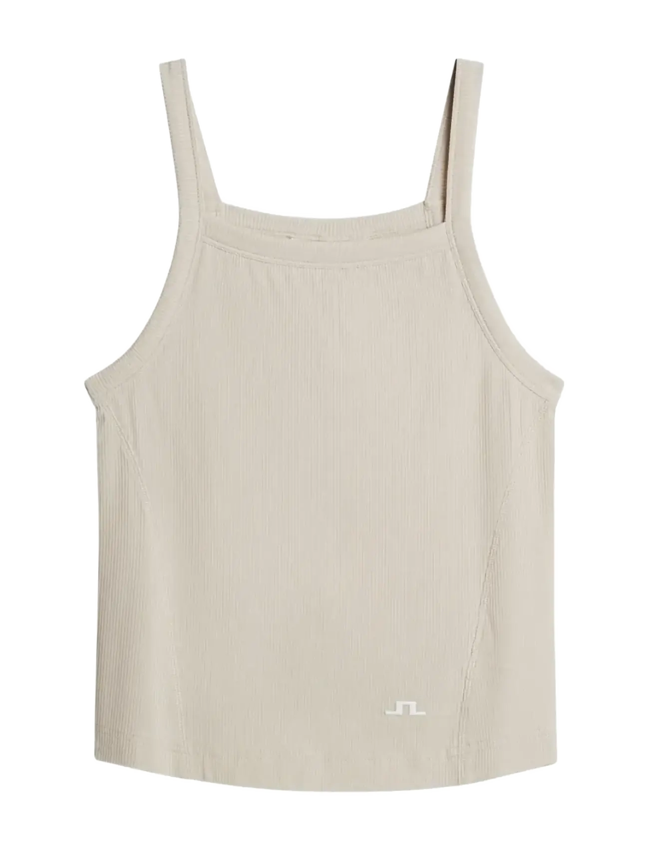 J. Lindeberg MEIRA RIB TANK TOP - Riided - MOONBEAM / cream
