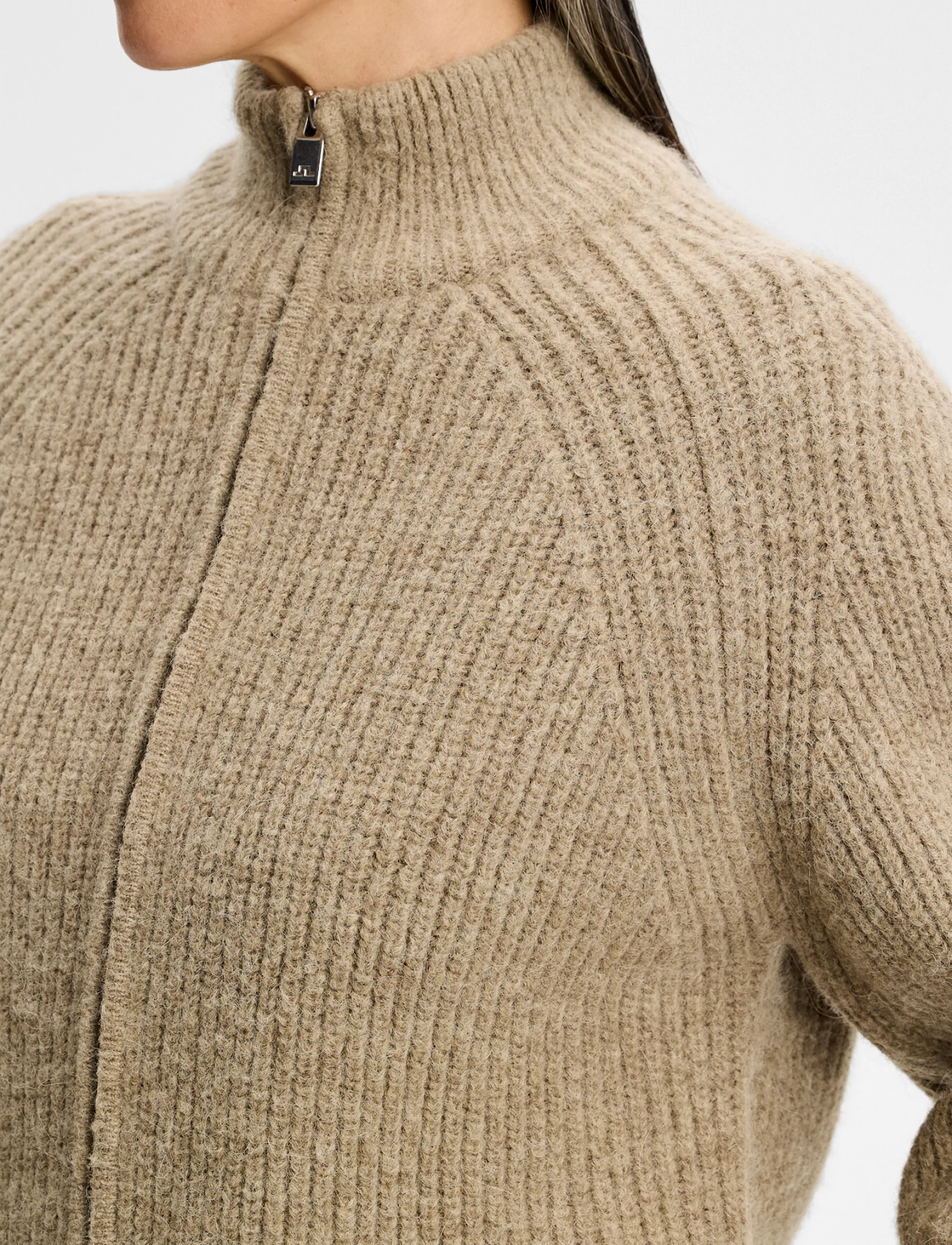 Whitney Rib Knit Full Zip 4