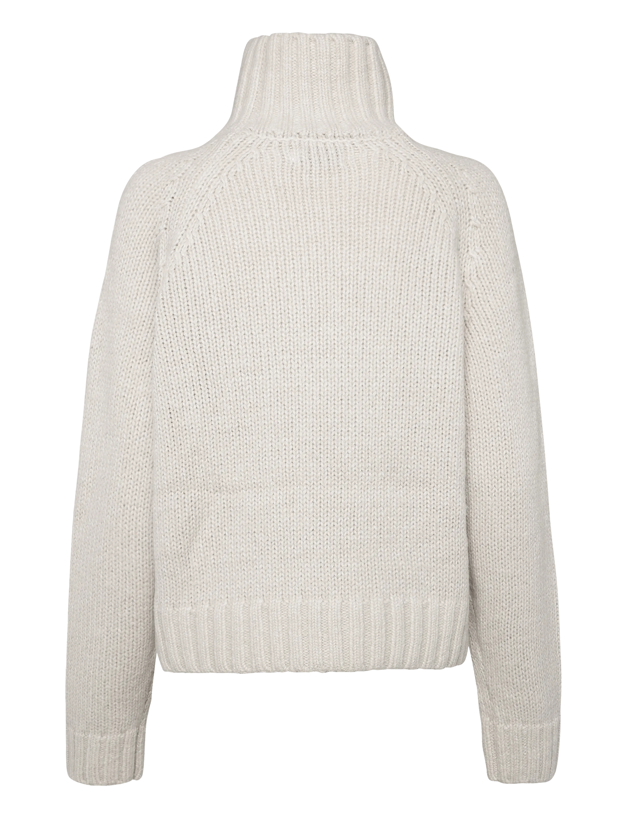J. Lindeberg - APRIL CHUNKY KNIT TURTLENECK - striktrøjer - moonbeam - 2