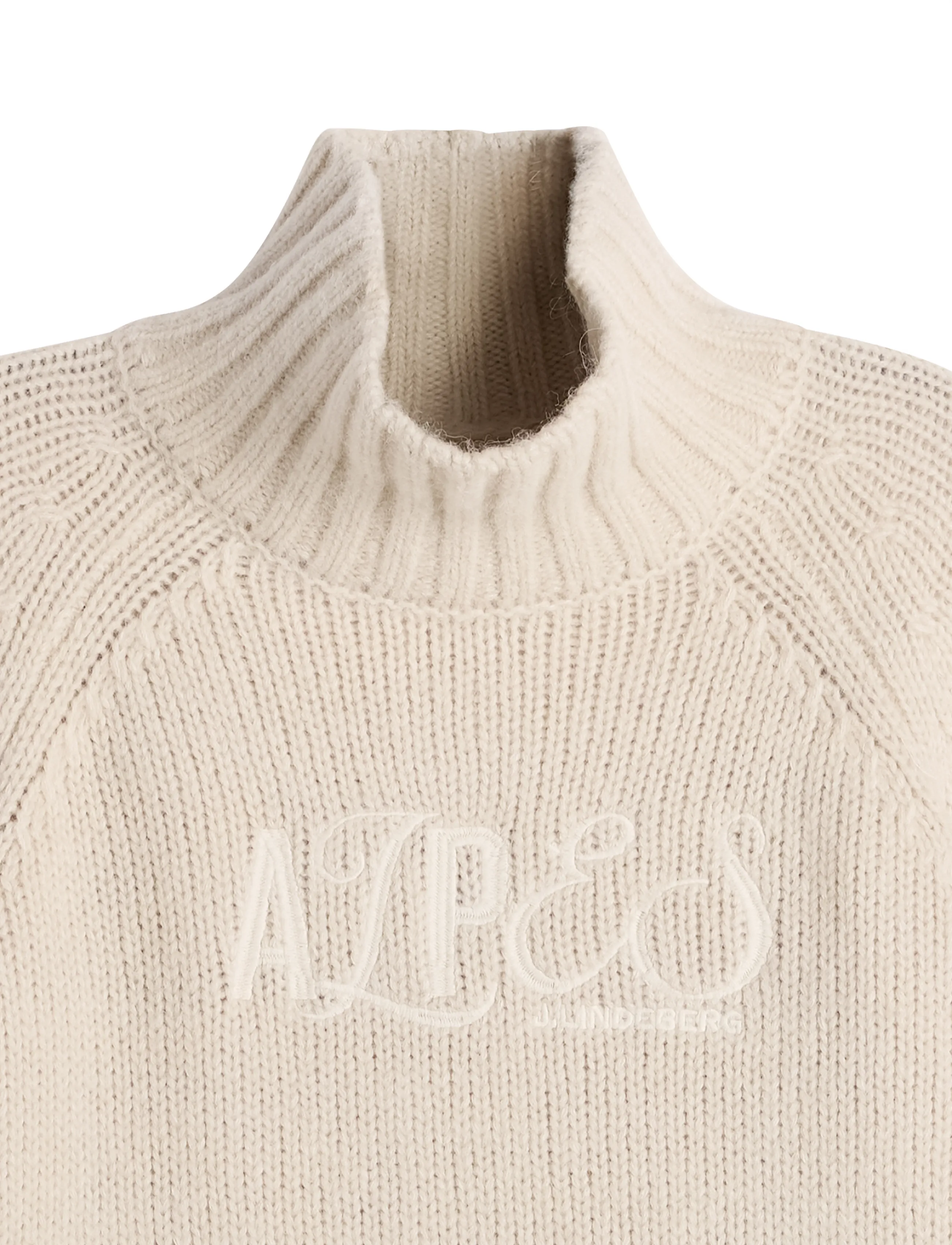 J. Lindeberg - APRIL CHUNKY KNIT TURTLENECK - jumpers - moonbeam - 5