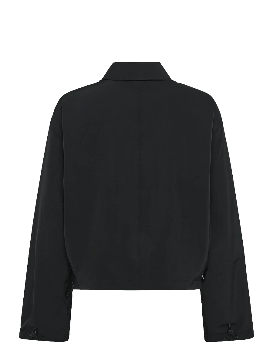 J. Lindeberg - MELLIE TECH DRAPE OVERSHIRT - black - 1