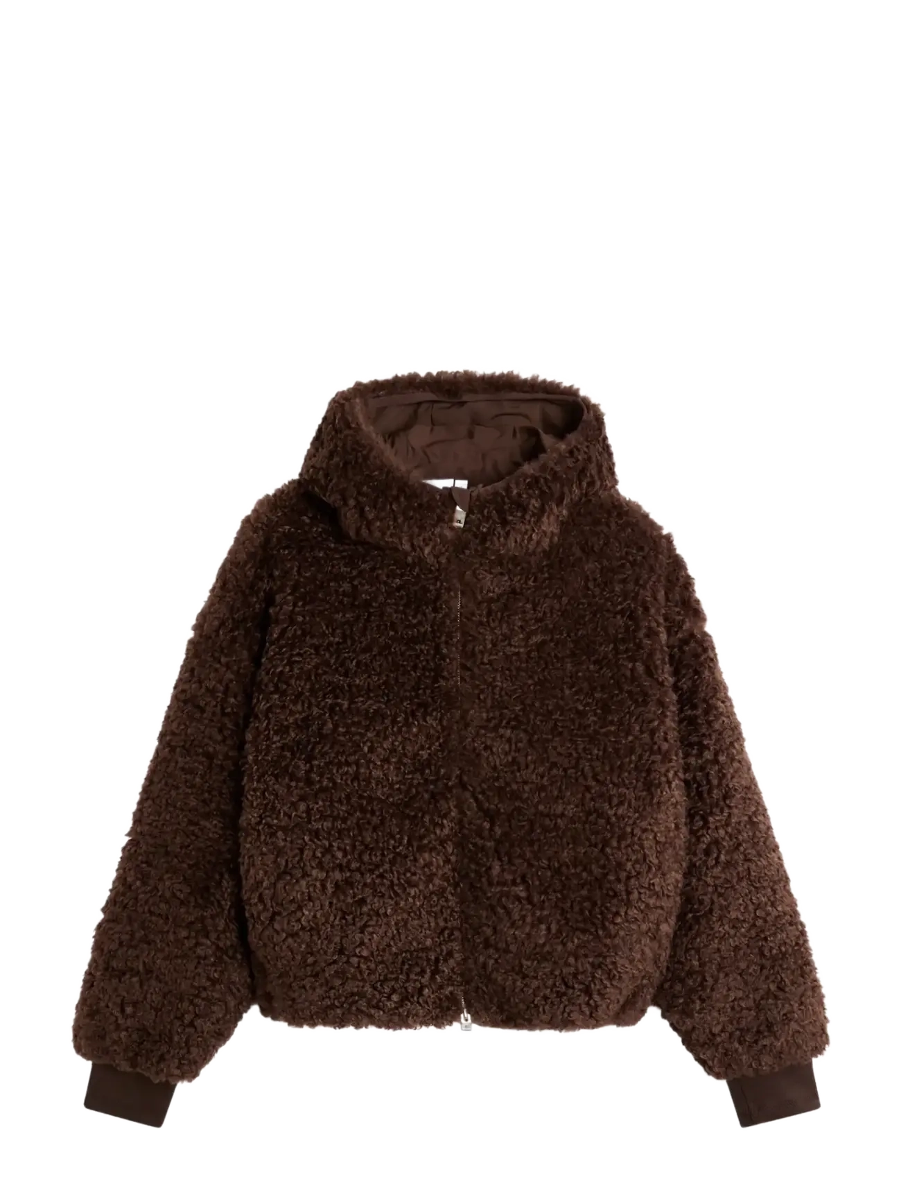 J. Lindeberg ELINA PILE JACKET - Faux Fur - SEAL BROWN / brown