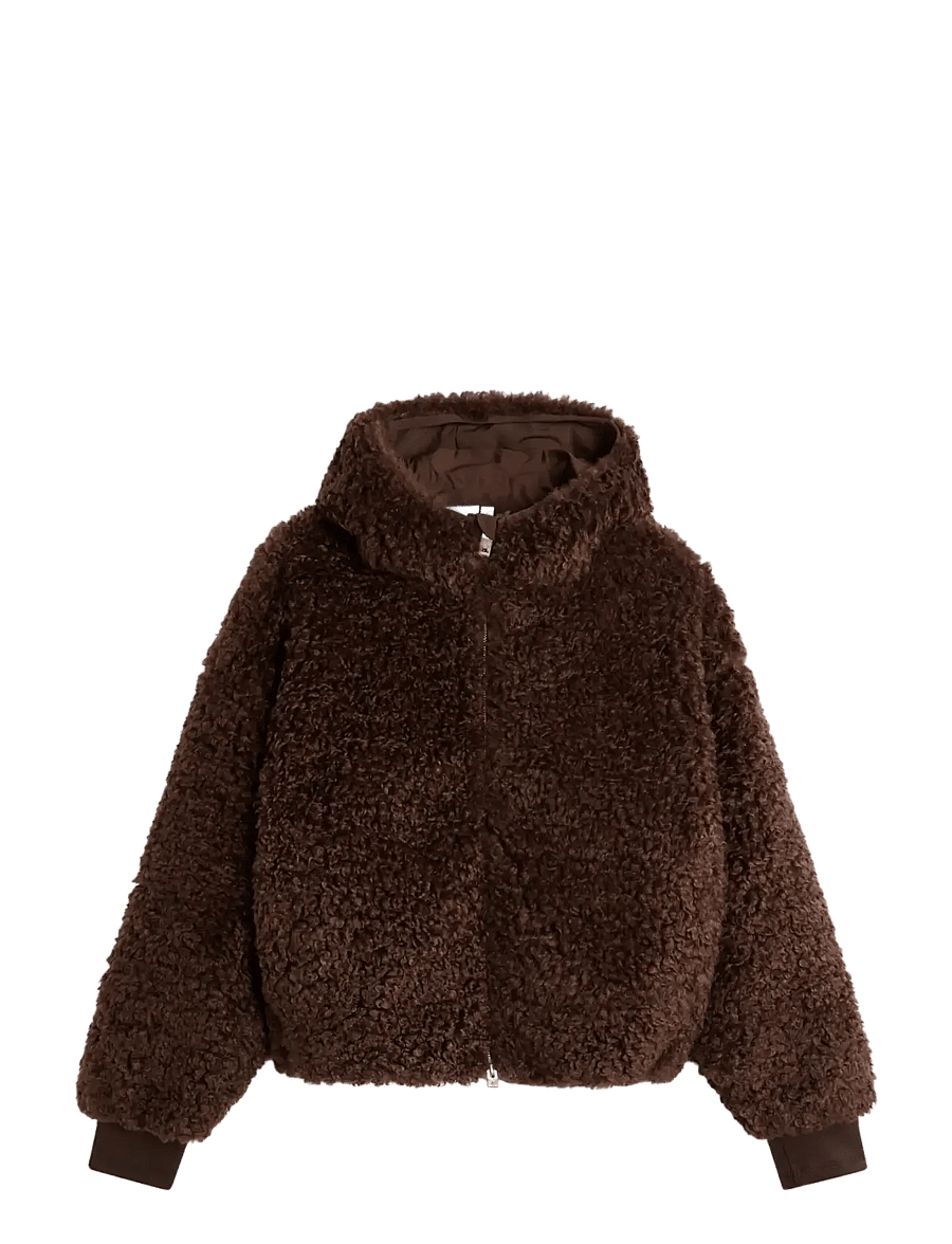 J. Lindeberg - ELINA PILE JACKET - fuskpäls - seal brown - 0