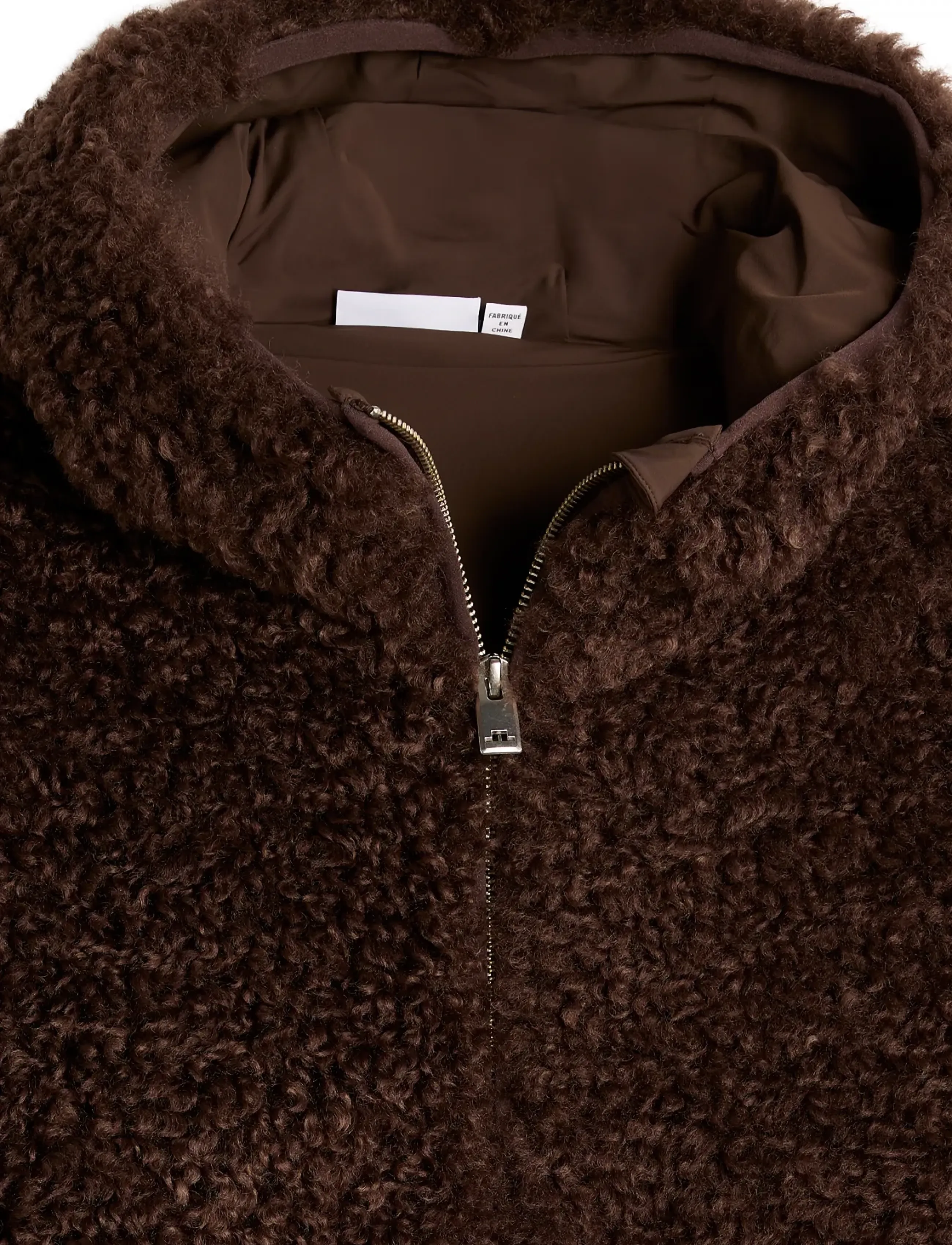 J. Lindeberg - ELINA PILE JACKET - seal brown - 2