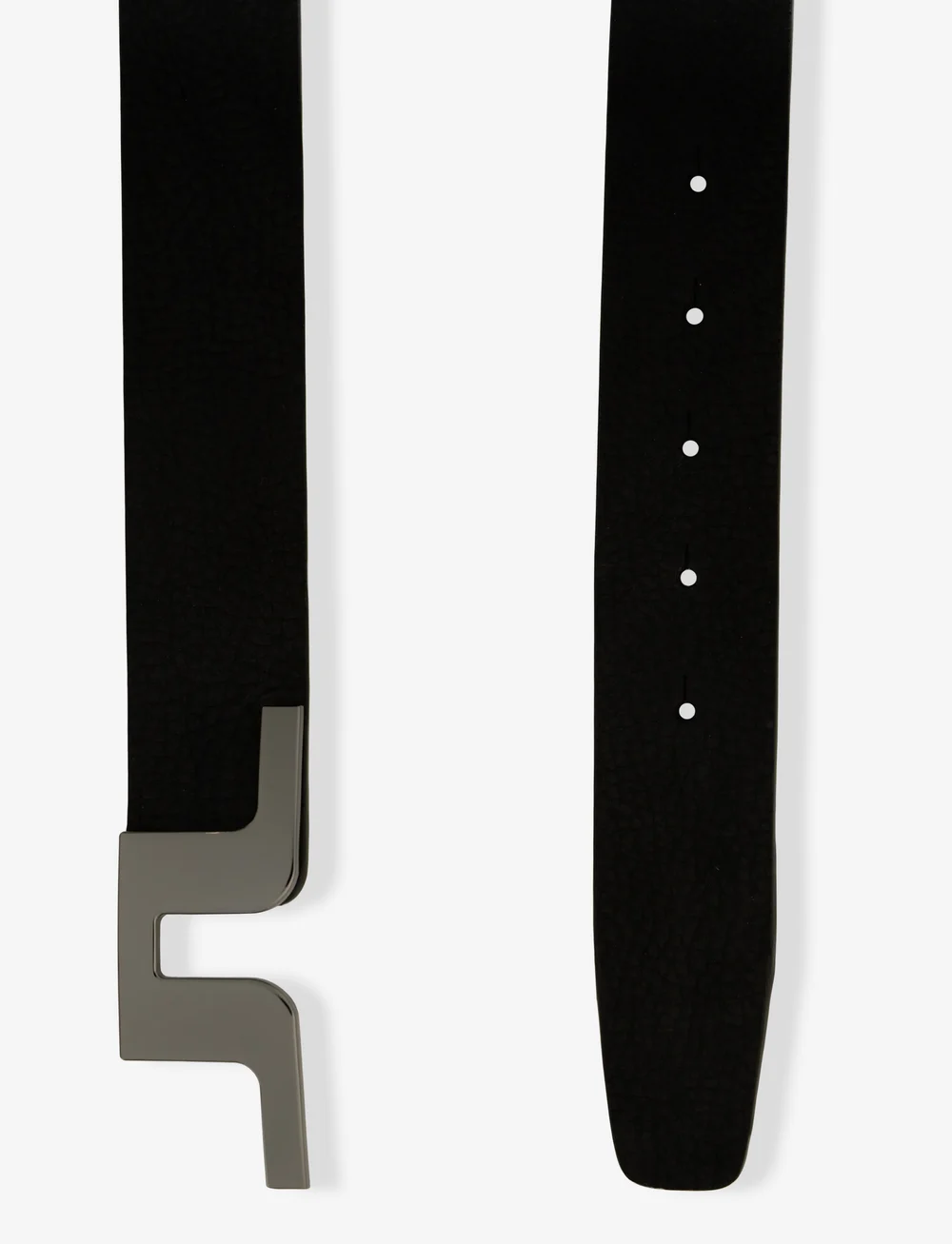 J. Lindeberg - Bridger Nubuck Leather Belt - klassiska skärp - black - 1
