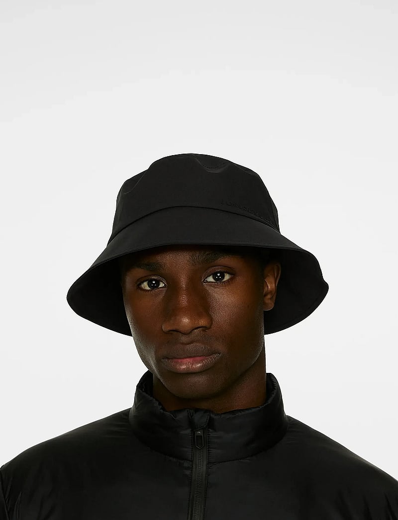 J. Lindeberg - Saul Rain Bucket Hat - osta olukorra järgi - black - 0