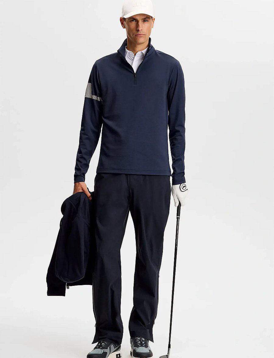J. Lindeberg - Heath Strike Mid Layer - fleece & mellanlager - jl navy - 4