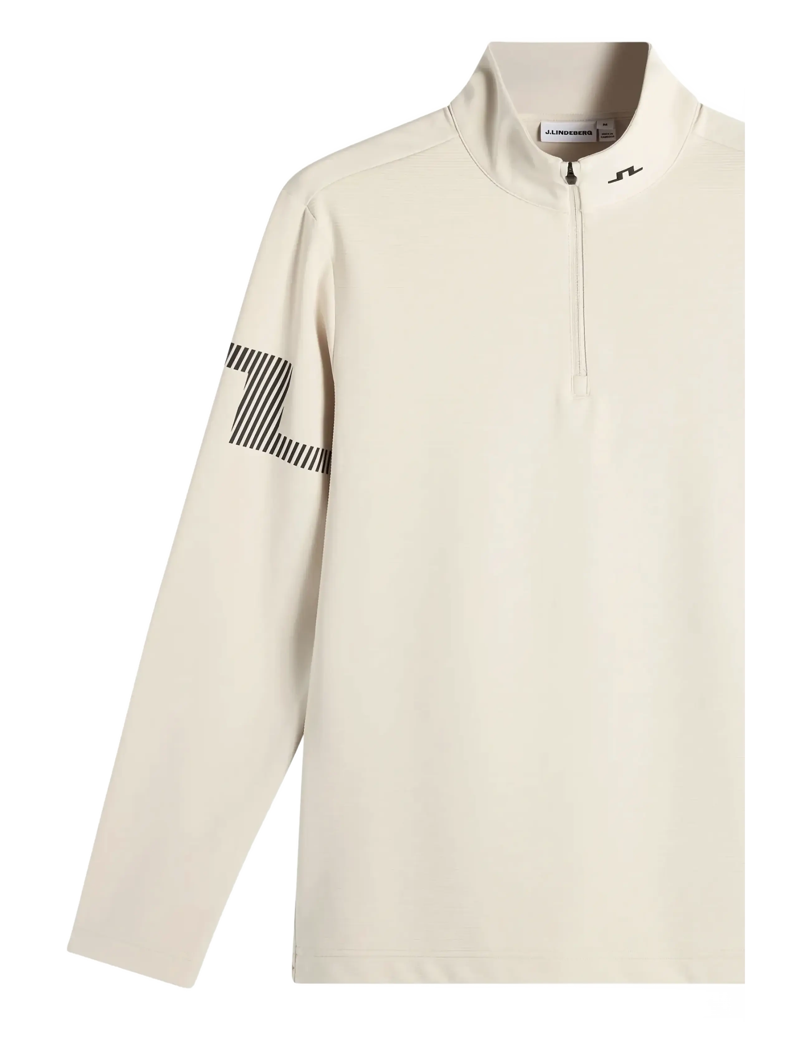 J. Lindeberg - Heath Strike Mid Layer - fleeces & midlayers - moonbeam - 2