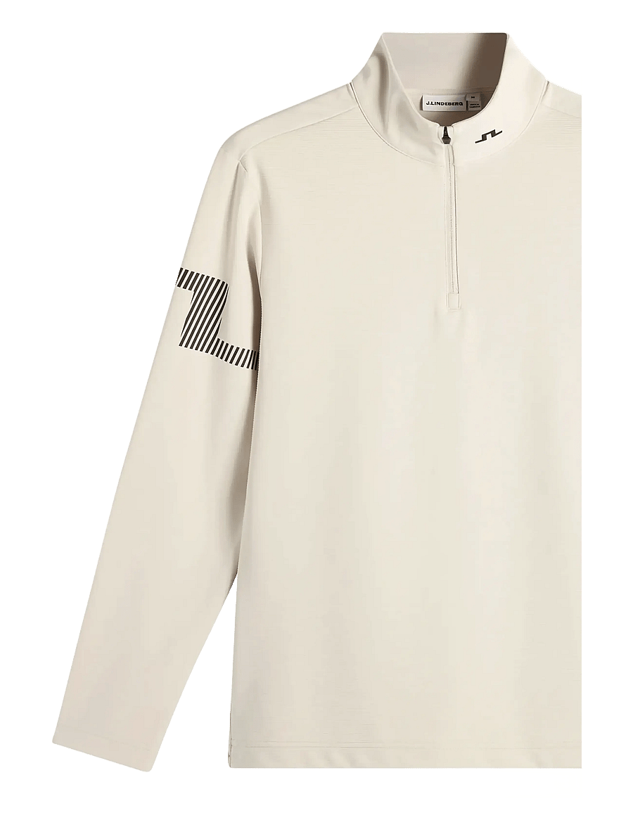 J. Lindeberg - Heath Strike Mid Layer - fleece & mellanlager - moonbeam - 2
