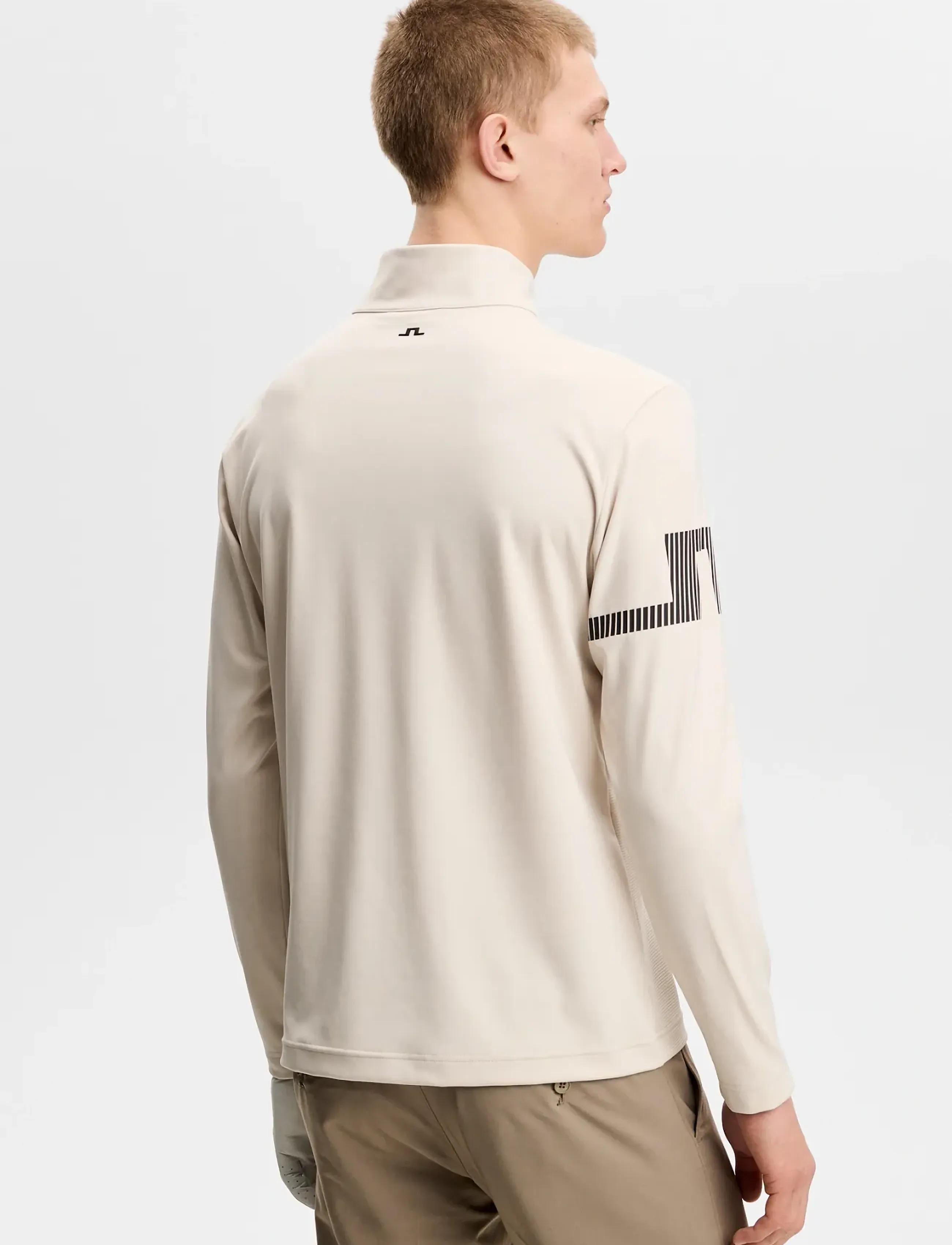 J. Lindeberg - Heath Strike Mid Layer - fleeces & midlayers - moonbeam - 3