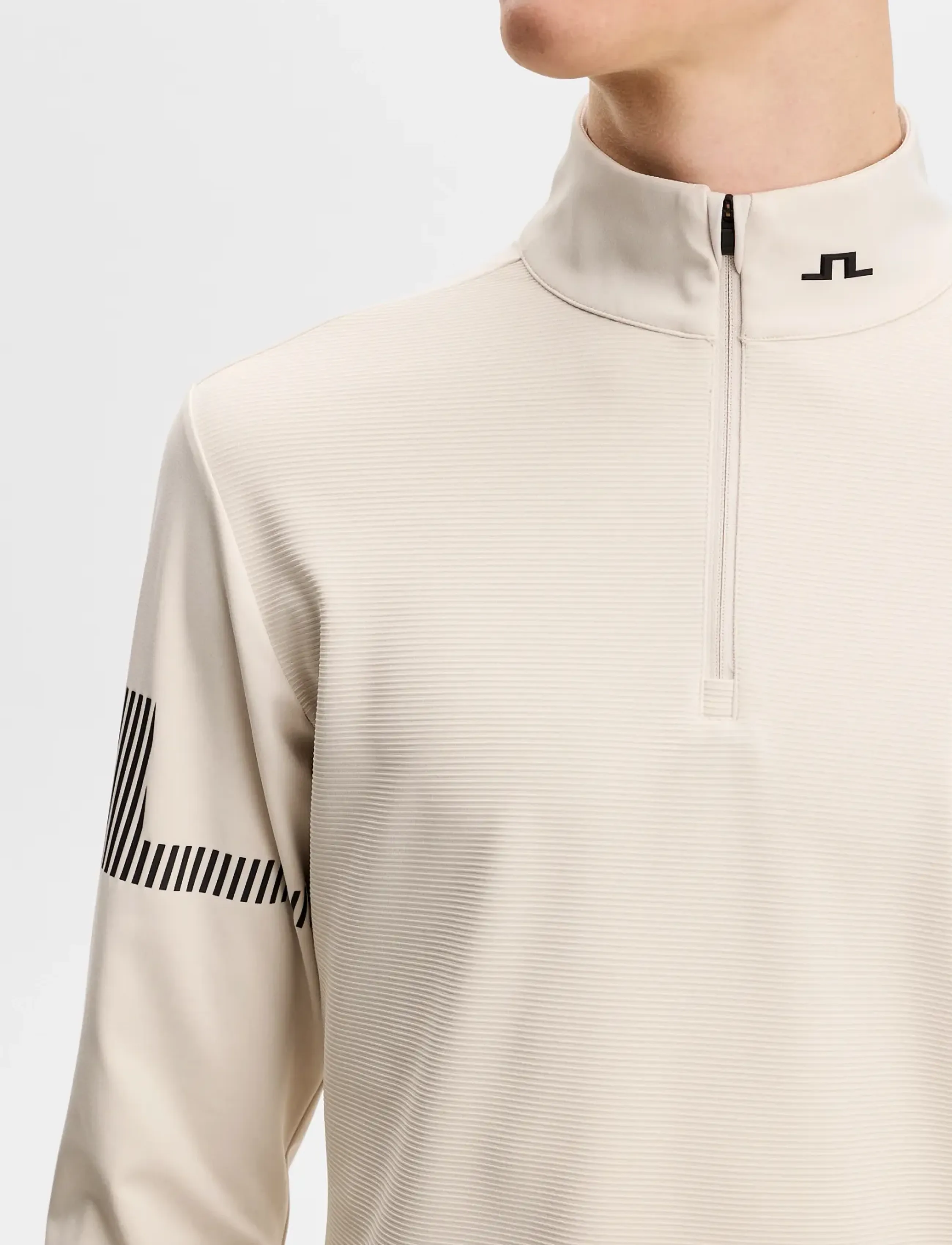 J. Lindeberg - Heath Strike Mid Layer - fleeces & midlayers - moonbeam - 5