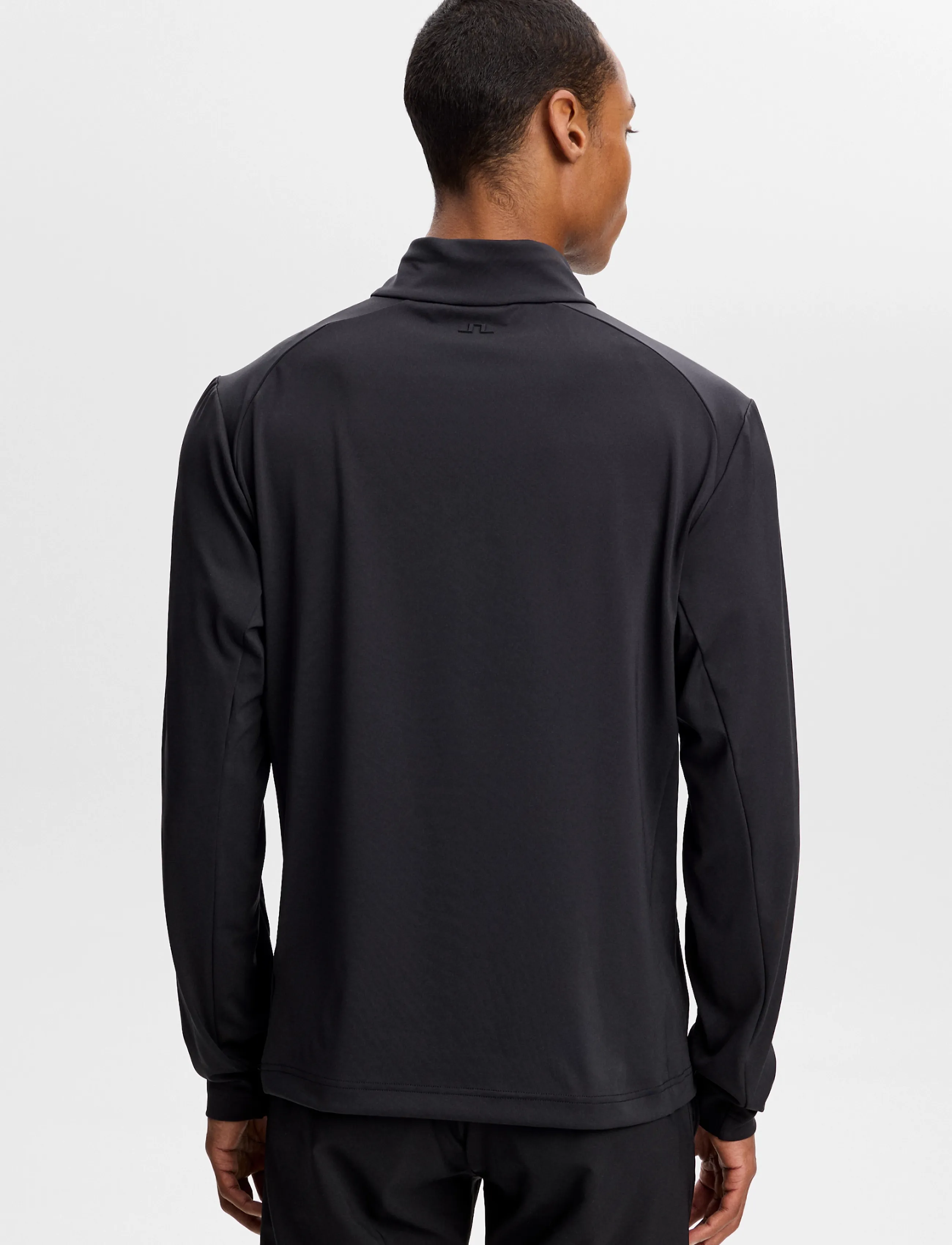 J. Lindeberg - LASSY QUARTER ZIP MID LAYER - fleece og mellemlag - black - 3