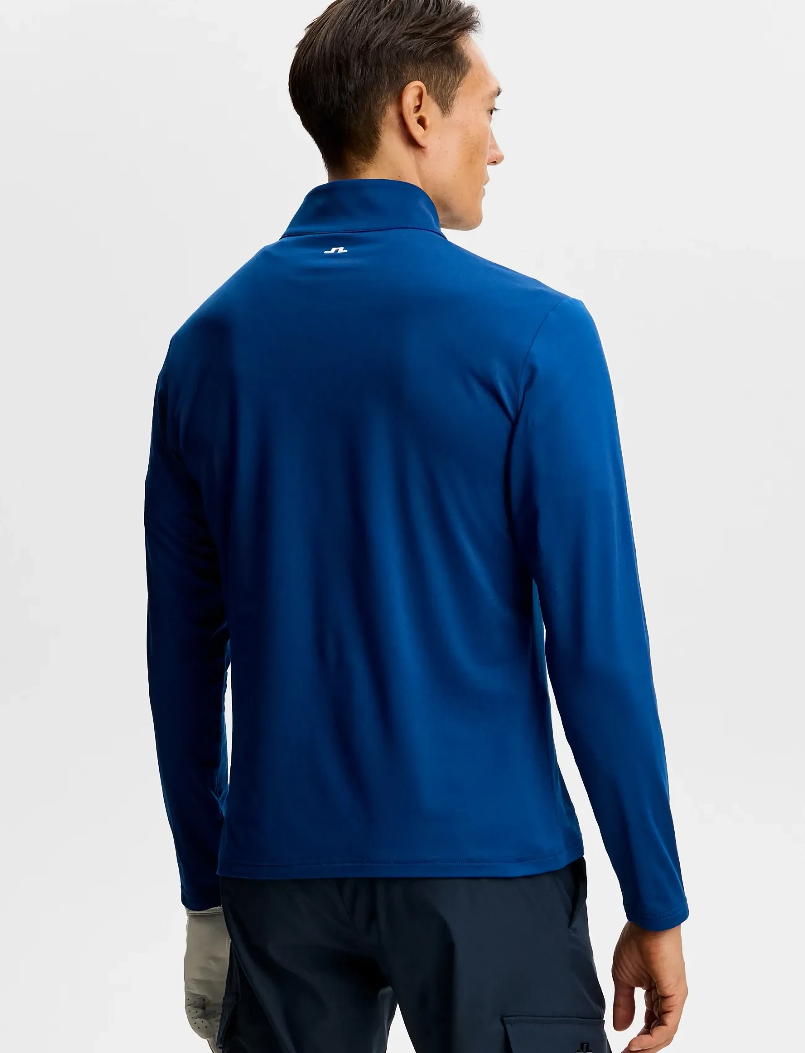 J. Lindeberg - Keaton Quarter Zip Mid Layer - fleece & mellanlager - estate blue - 2