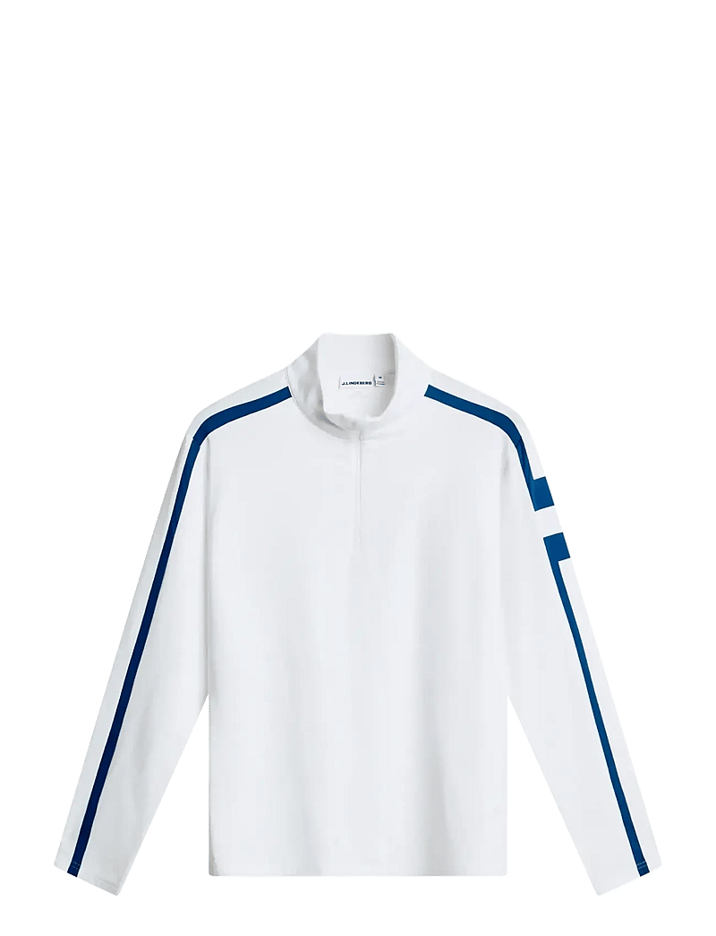 J. Lindeberg - Keaton Quarter Zip Mid Layer - fleece og mellemlag - white - 1