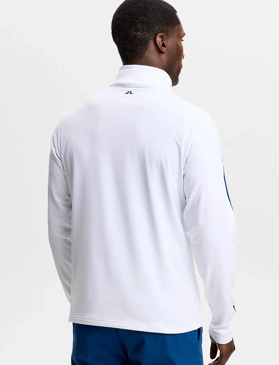 J. Lindeberg - Keaton Quarter Zip Mid Layer - fleece og mellemlag - white - 2