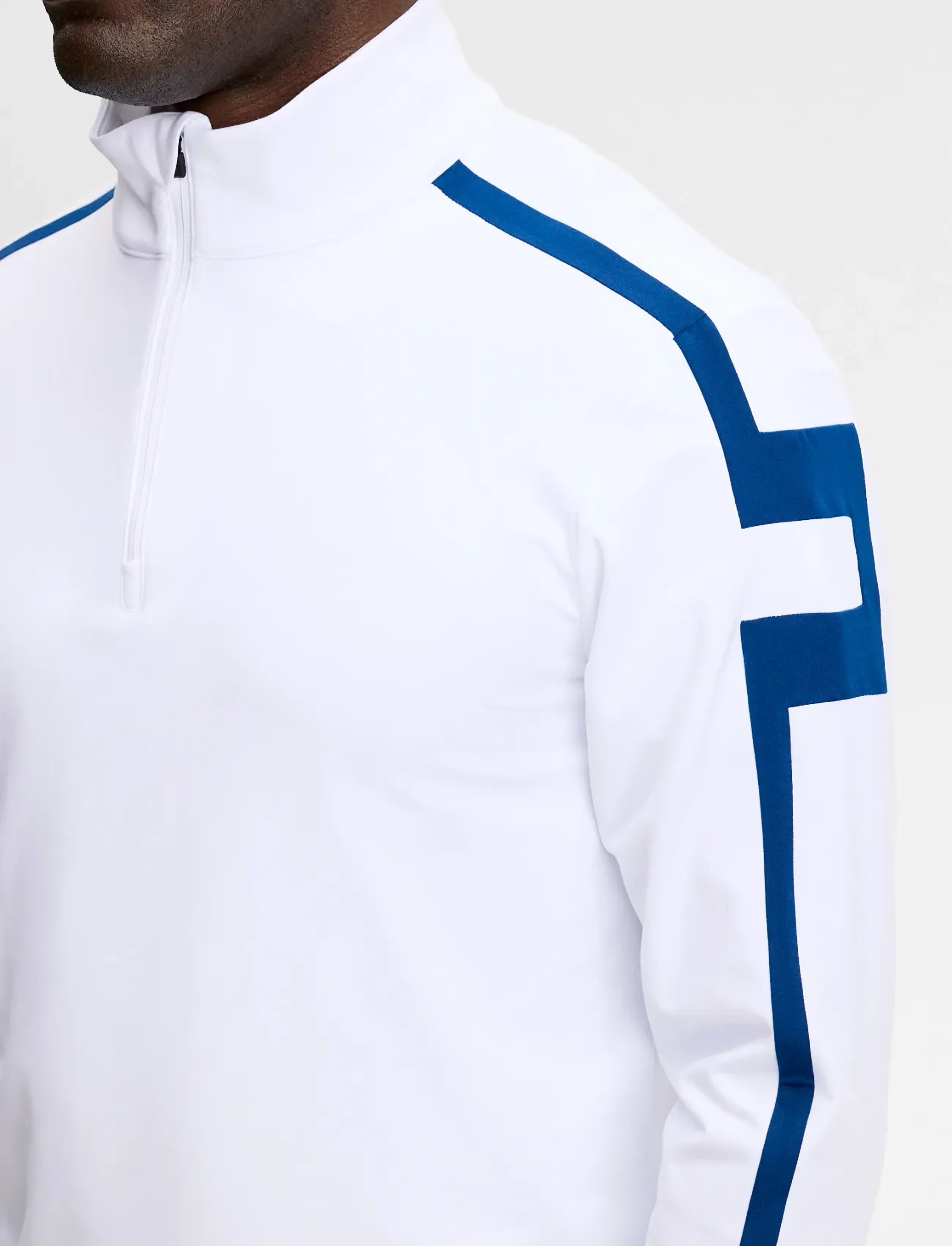 J. Lindeberg - Keaton Quarter Zip Mid Layer - fleece og mellemlag - white - 4