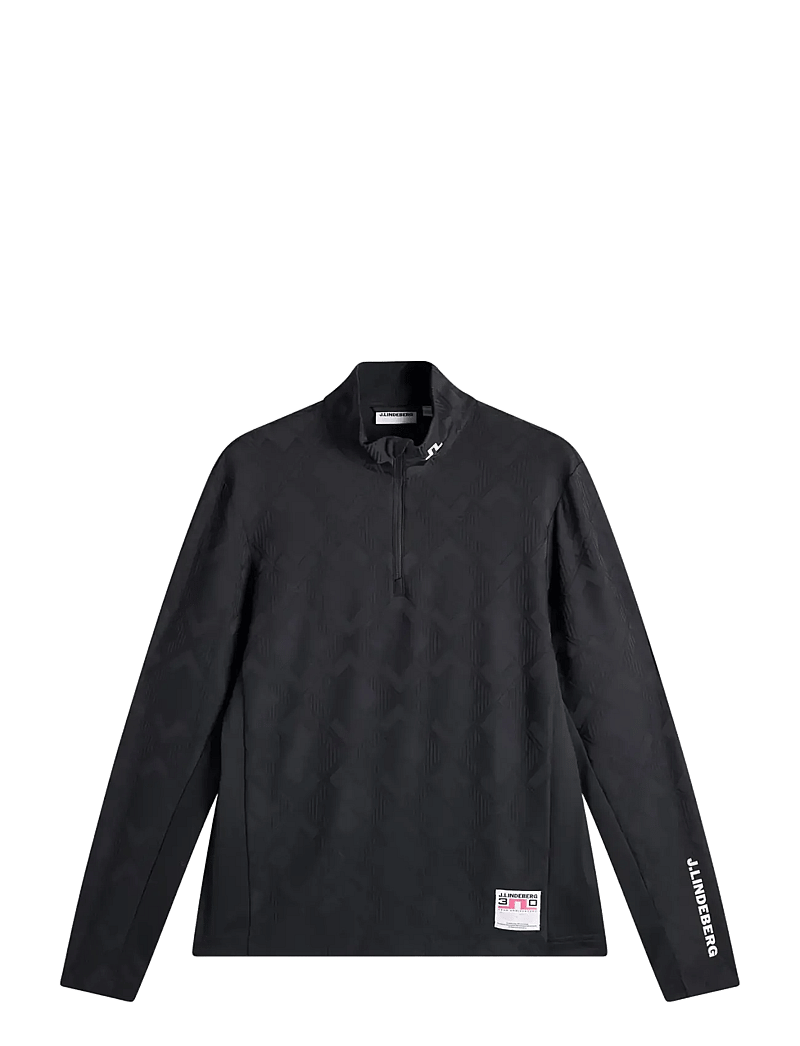 J. Lindeberg - 30Y Matthew Midlayer - fleece og mellemlag - black - 1