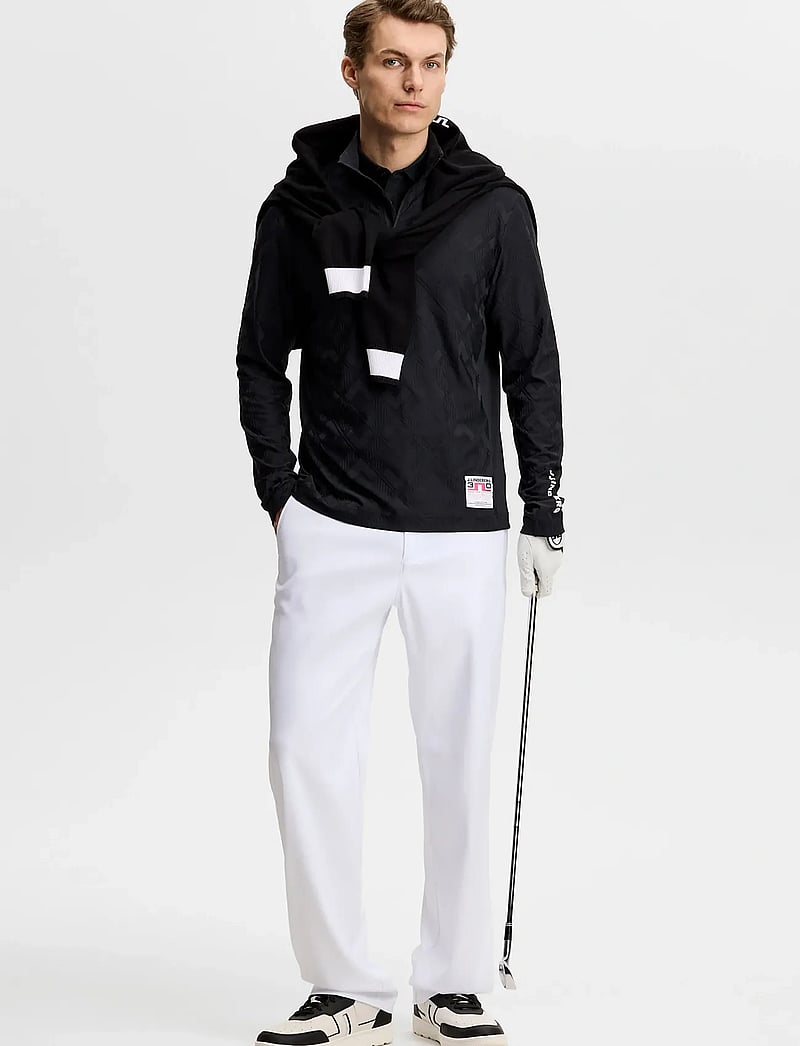 J. Lindeberg - 30Y Matthew Midlayer - fleece og mellemlag - black - 4