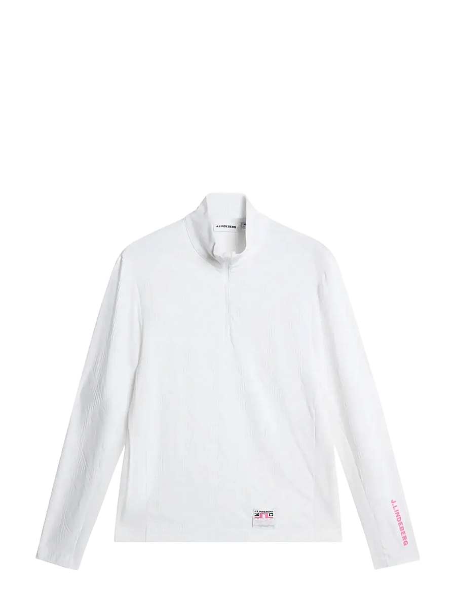 J. Lindeberg - 30Y Matthew Midlayer - fleece & midlayer - white - 1