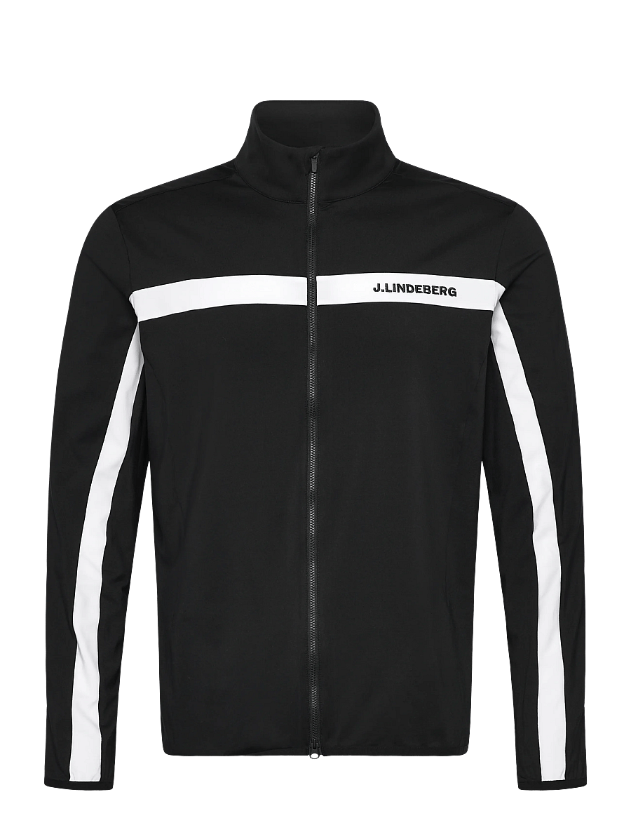 J. Lindeberg - Jarvis Mid Layer - forårsjakker - black - 1