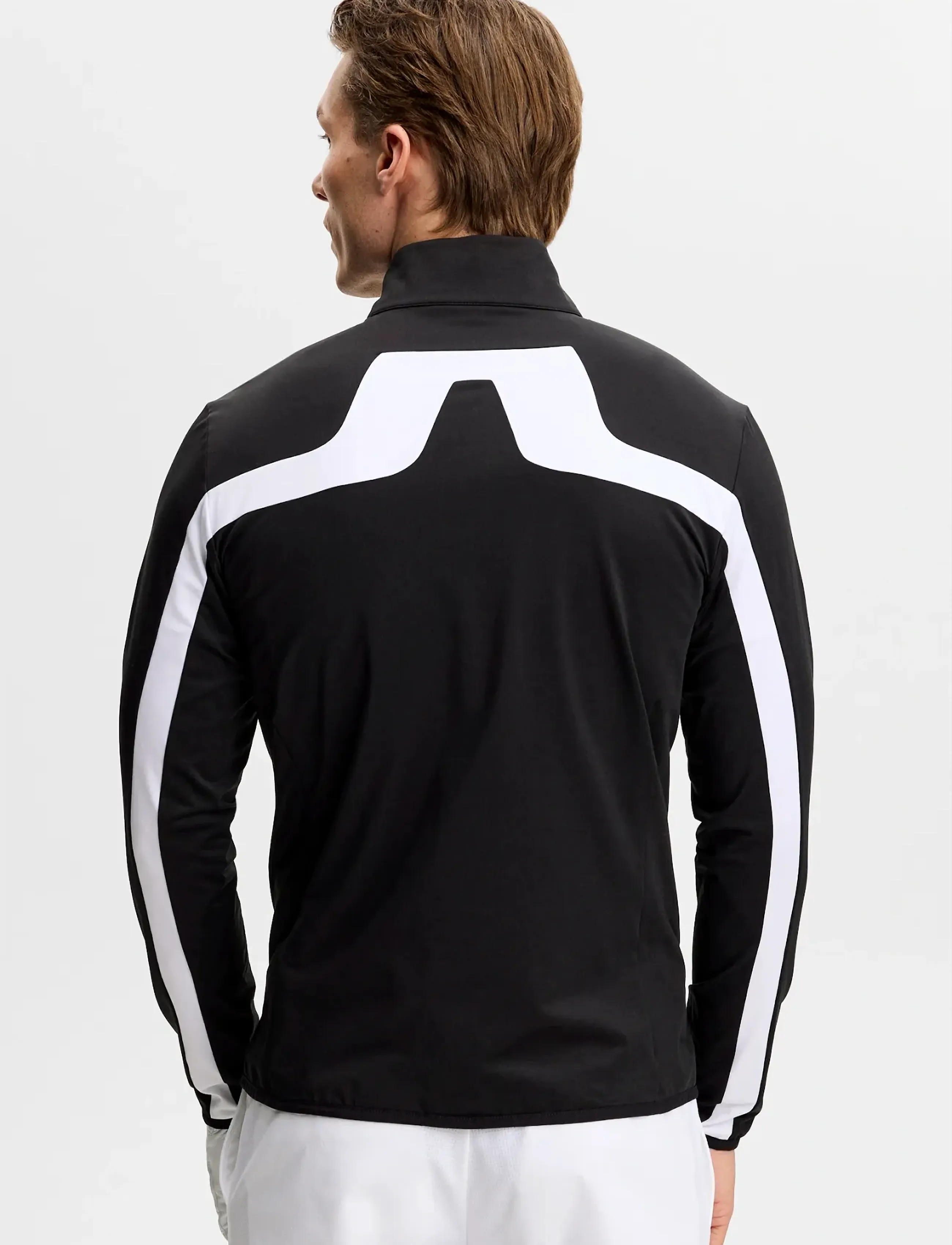 J. Lindeberg - Jarvis Mid Layer - forårsjakker - black - 3