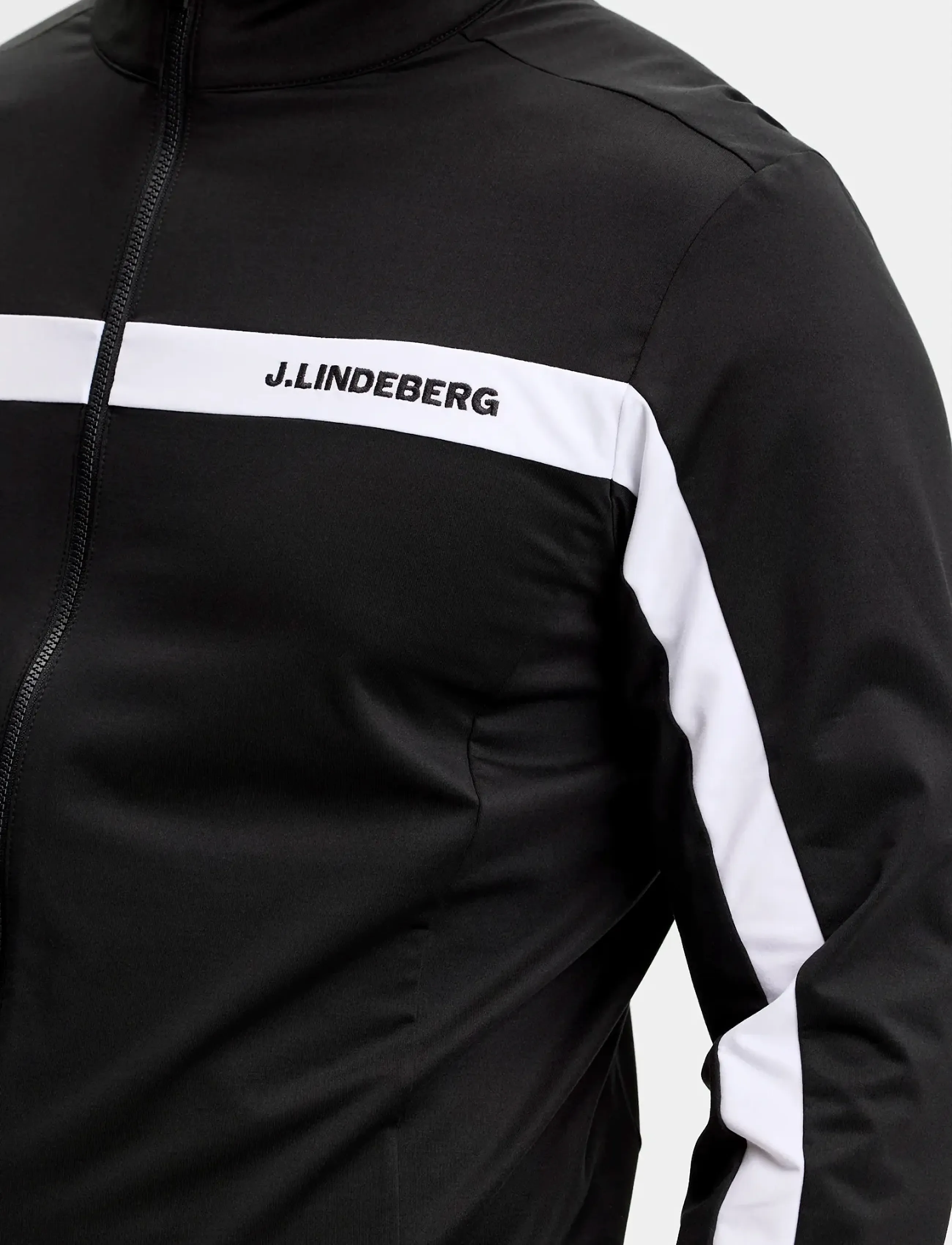 J. Lindeberg - Jarvis Mid Layer - forårsjakker - black - 5