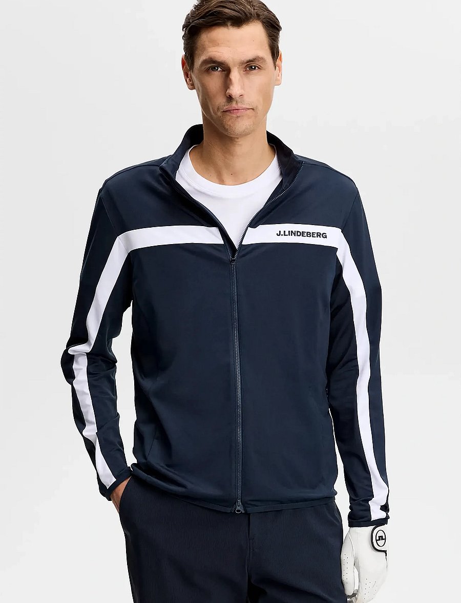J. Lindeberg - Jarvis Mid Layer - frühlingsjacken - jl navy - 0