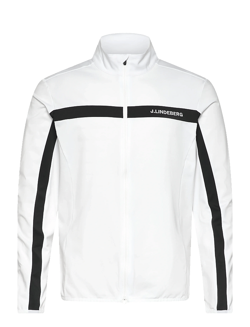 J. Lindeberg - Jarvis Mid Layer - vårjackor - white - 1