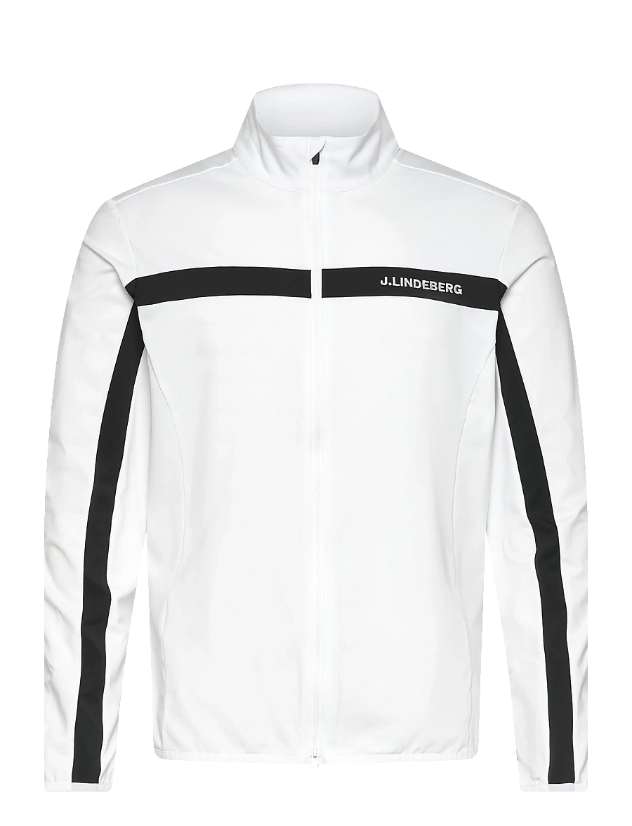 J. Lindeberg - Jarvis Mid Layer - frühlingsjacken - white - 1
