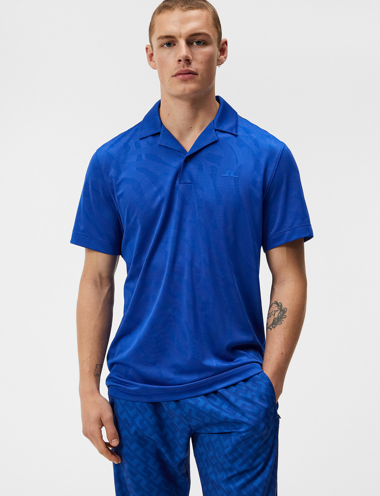 J. Lindeberg - Resort Relaxed Polo - korte mouwen - surf the web - 1