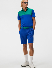 J. Lindeberg - Jeff  Reg Fit Polo - t-shirts - proud peacock - 4