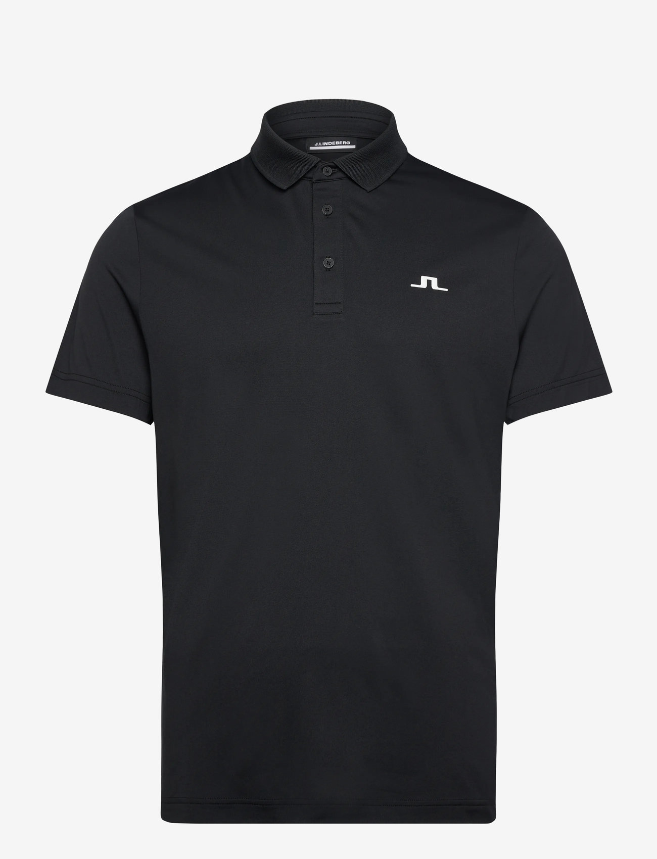 J. Lindeberg - Bridge Polo - toppar & t-shirts - black - 1