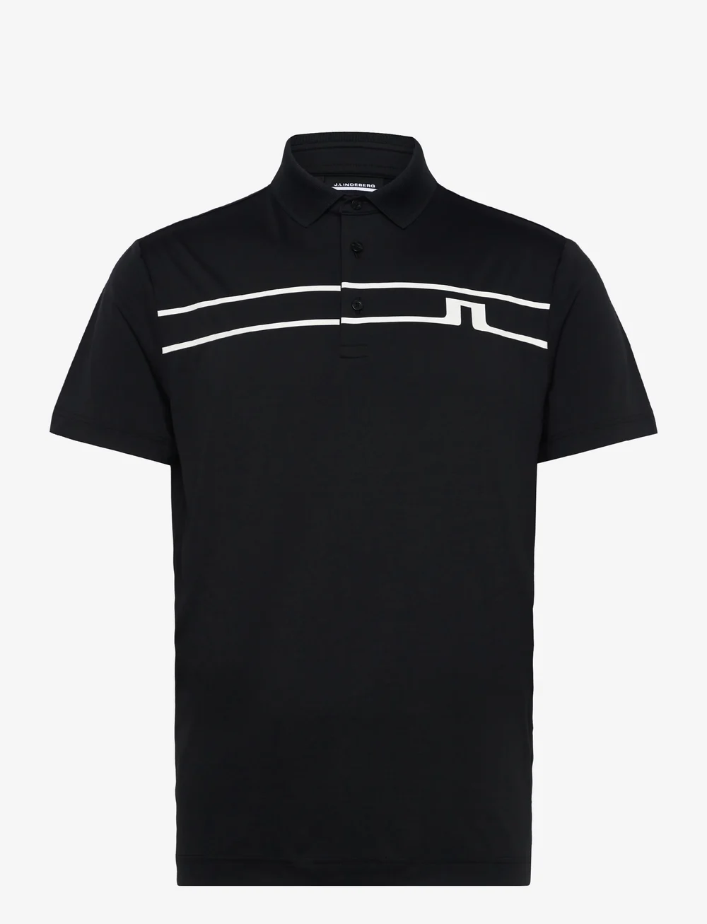 J. Lindeberg - Klas Polo - oberteile & t-shirts - black - 1