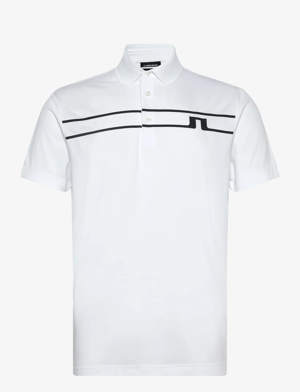 J. Lindeberg - Klas Polo - oberteile & t-shirts - white - 1