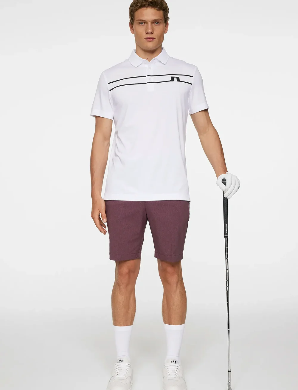 J. Lindeberg - Klas Polo - oberteile & t-shirts - white - 4