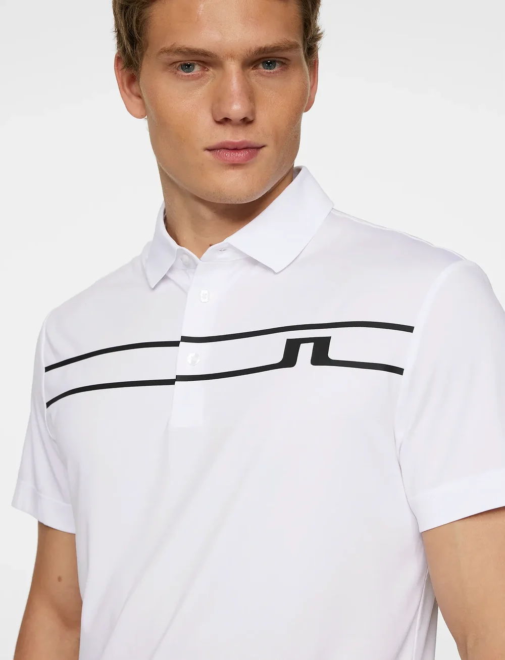 J. Lindeberg - Klas Polo - oberteile & t-shirts - white - 5